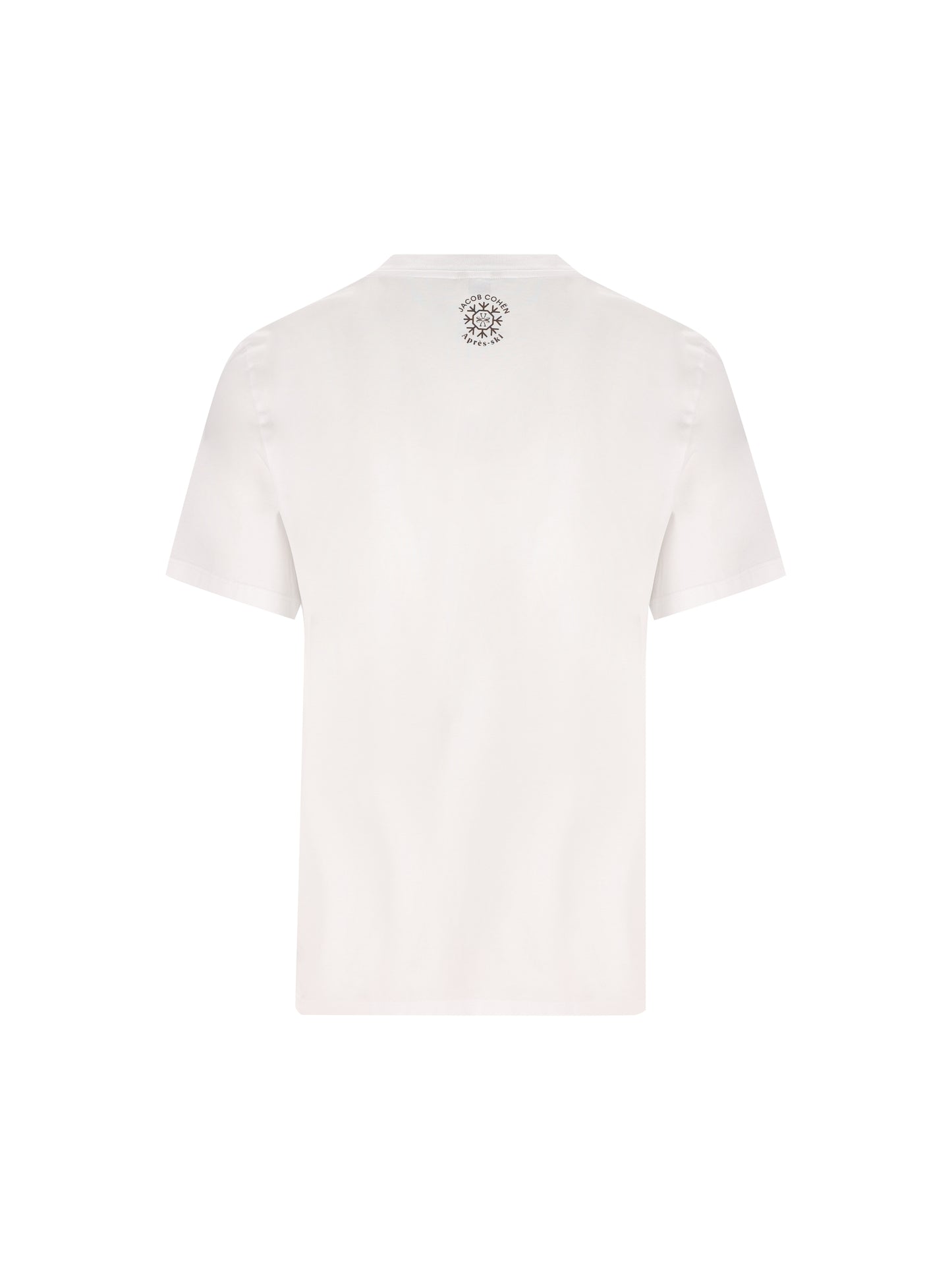 T-shirt in cotone con stampa Ski Resort 4R002004 M4530A00 JACOB COHËN 