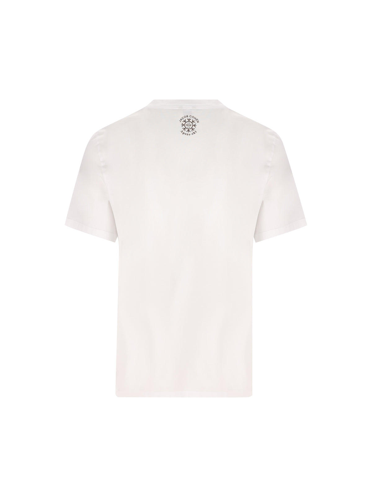 T-shirt in cotone con stampa Ski Resort 4R002004 M4530A00 JACOB COHËN 