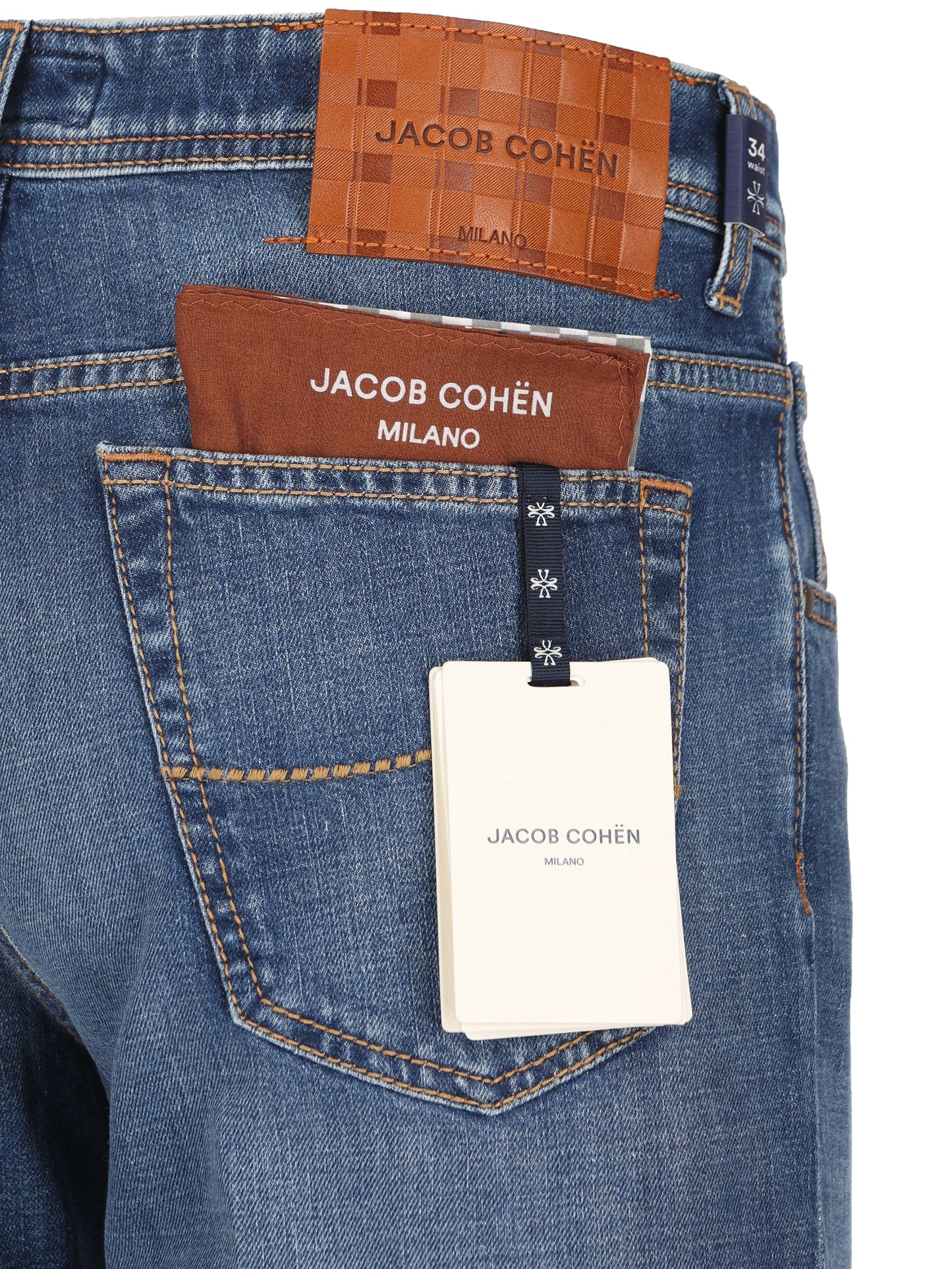 Jeans realizzati in cotone. QE015081 S3736V2 JACOB COHËN 