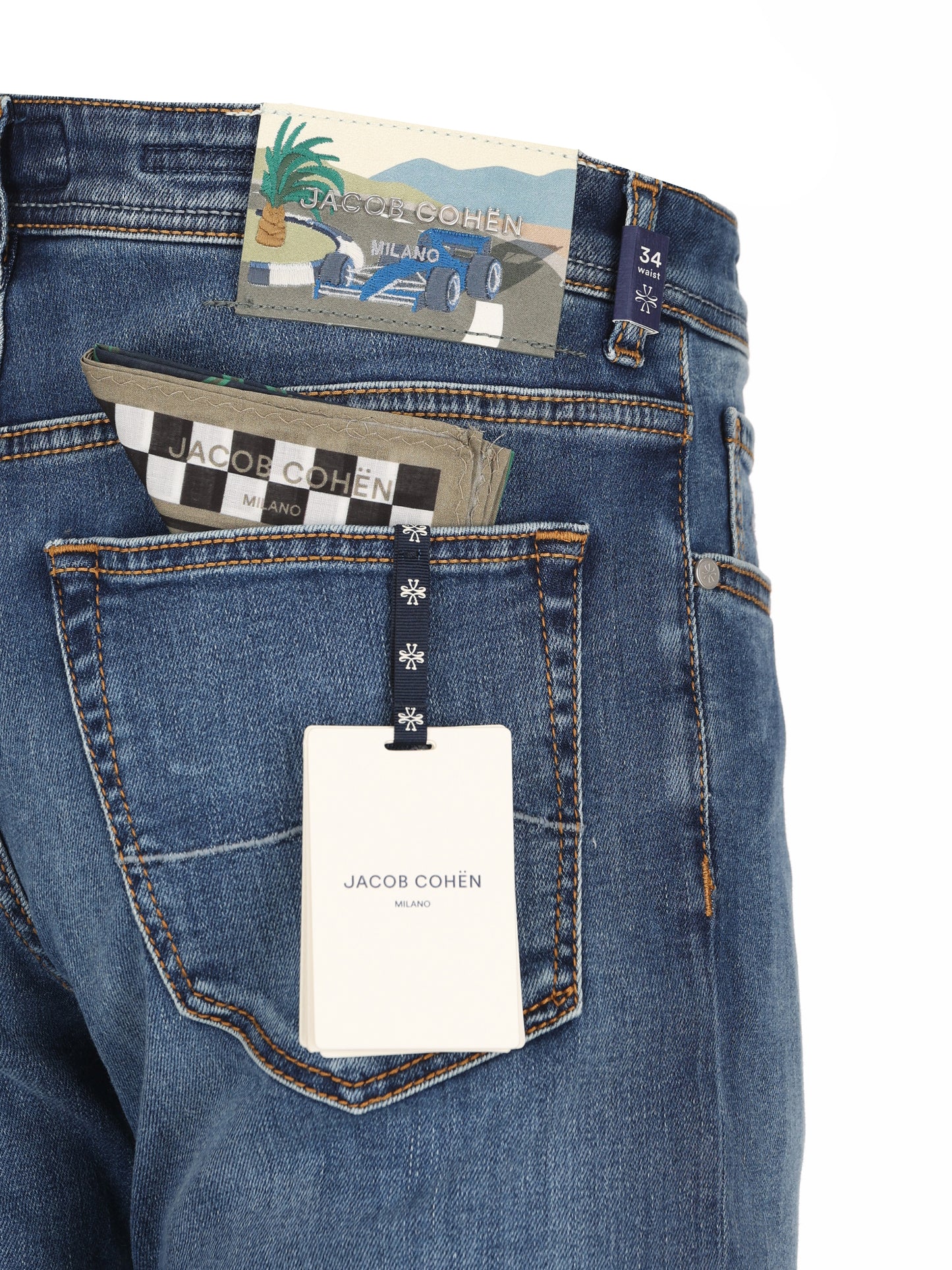 Jeans realizzati in cotone. QM004055 P3621V2 JACOB COHËN 