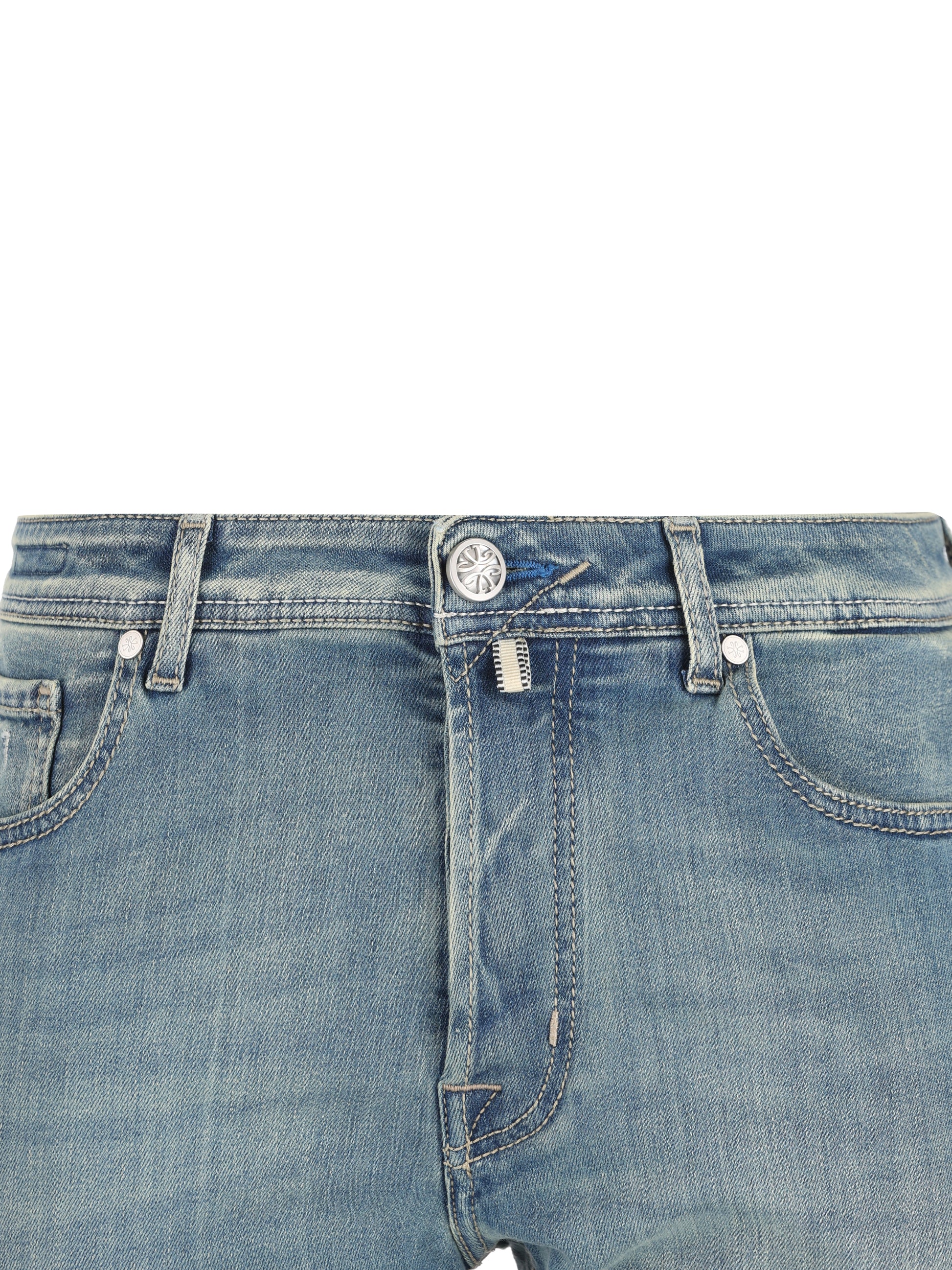 Jeans Bard Regular-Slim in Denim Stretch Vintage QM004055 P3621V3 JACOB COHËN 