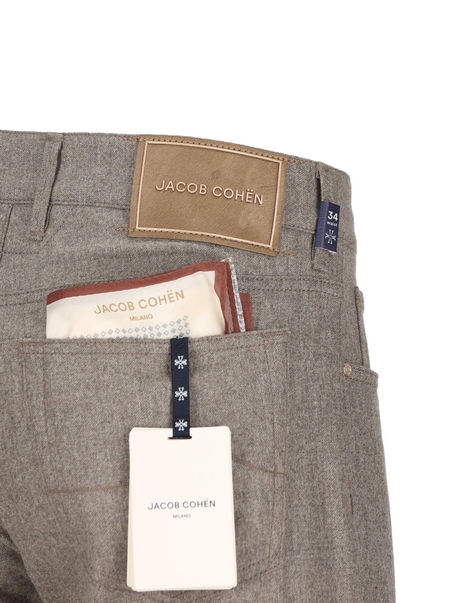 Pantaloni realizzati in lana. QW00401C S3679D477 JACOB COHËN 