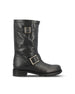 Stivali realizzati in pelle. BIKER MID BKLBLACK JIMMY CHOO 