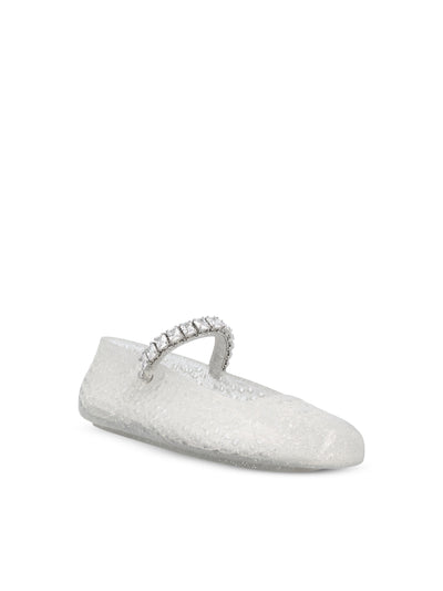 Ballerine realizzate in TPU. THE JELLY NTXCLEAR/SILVER MIX/CRYSTAL JIMMY CHOO 