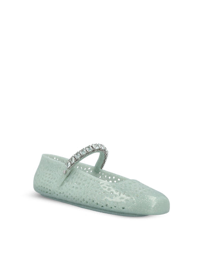 Ballerine realizzate in TPU. THE JELLY NTXLIGHT VERDE/SILVER MIX/LIGHT V JIMMY CHOO 