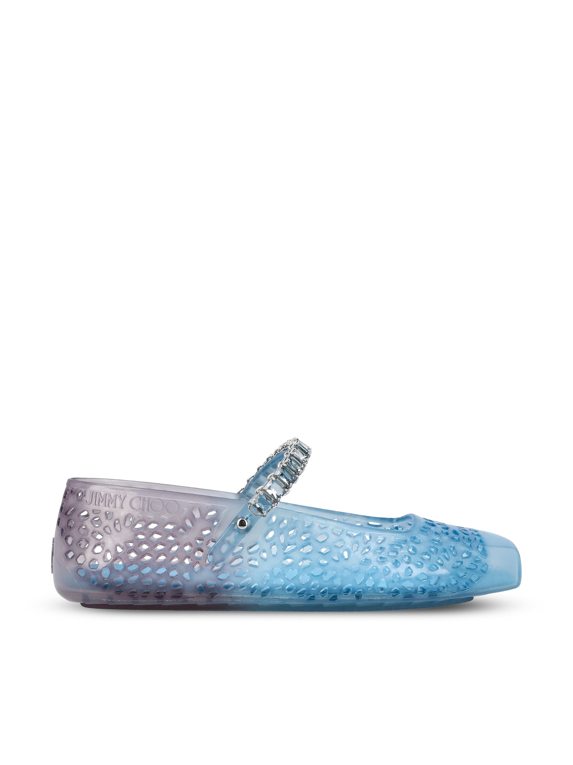 Ballerine realizzate in TPU. THE JELLY TKCDENIM/DENIM JIMMY CHOO 