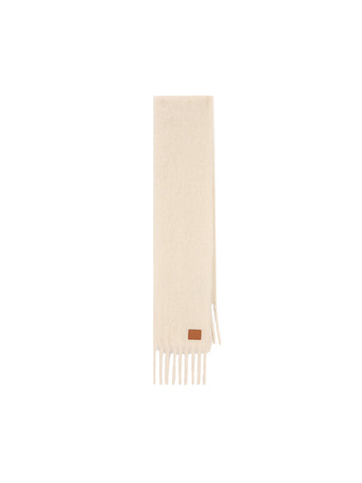 Sciarpa realizzata in misto mohair e lana di peso medio. F655254X01 2100 LOEWE 