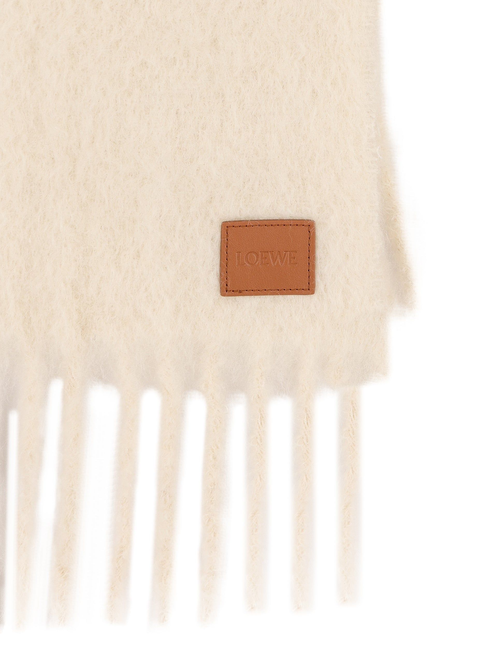 Sciarpa realizzata in misto mohair e lana di peso medio. F655254X01 2100 LOEWE 