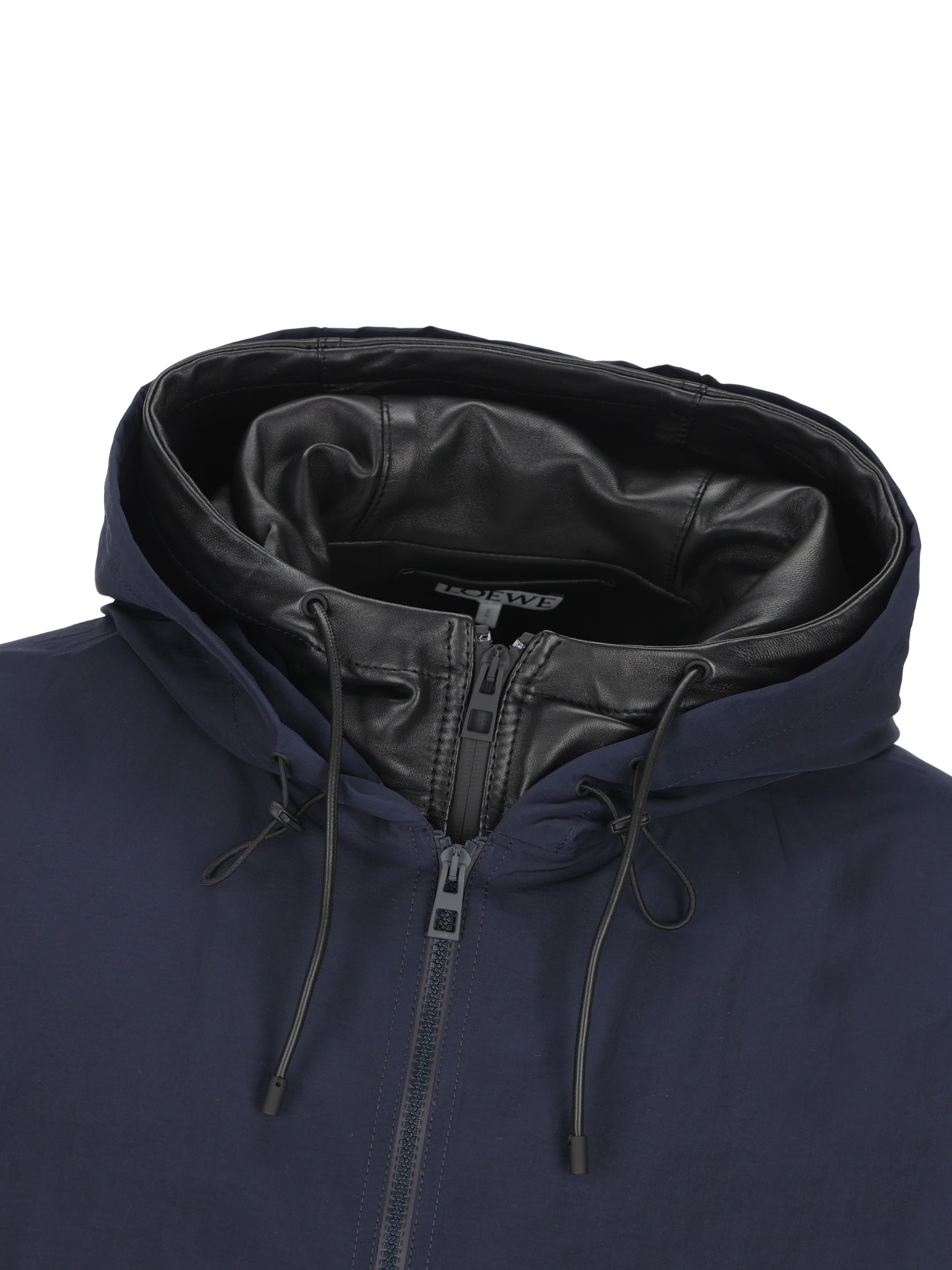 Giacca con cappuccio in tessuto di cotone tecnico H526Y02X66 5938 LOEWE 
