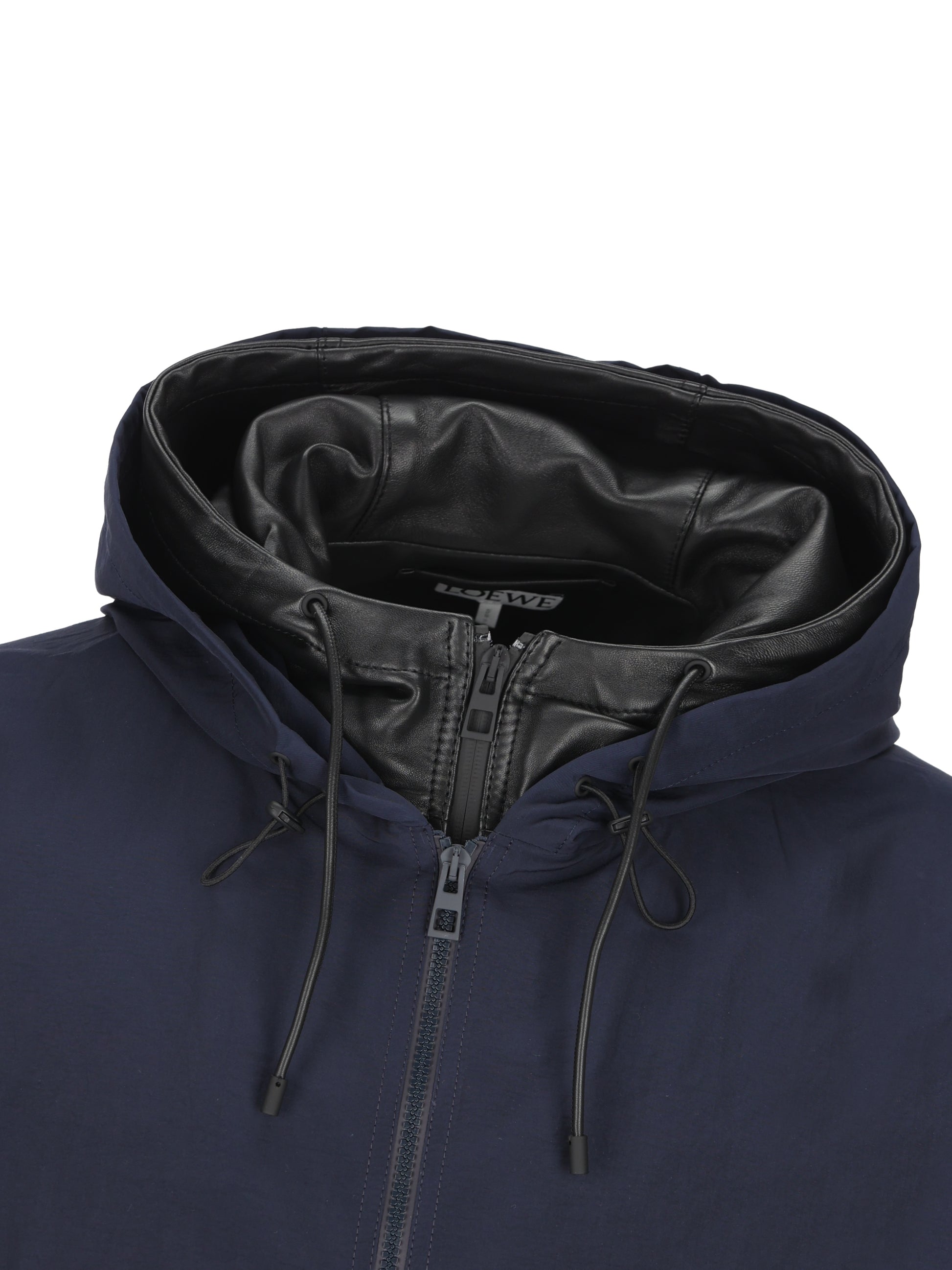 Giacca con cappuccio in tessuto di cotone tecnico H526Y02X66 5938 LOEWE 
