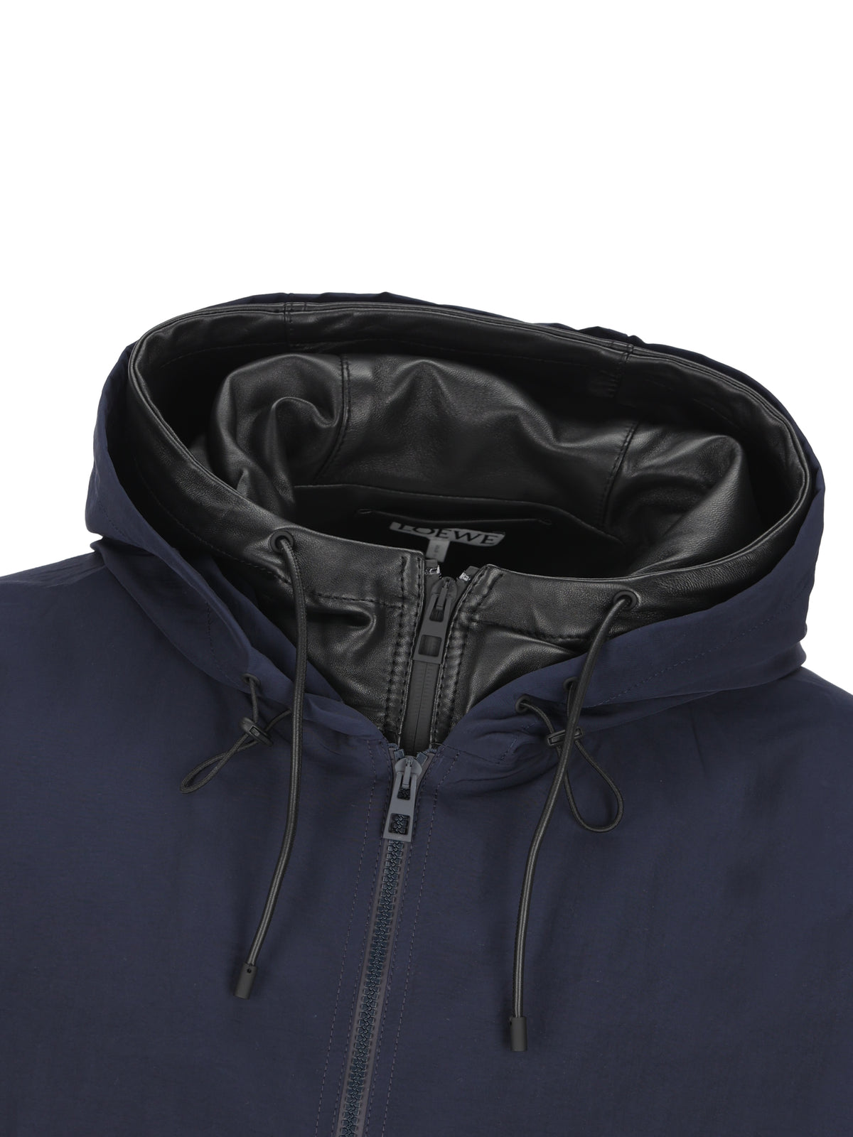 Giacca con cappuccio in tessuto di cotone tecnico H526Y02X66 5938 LOEWE 