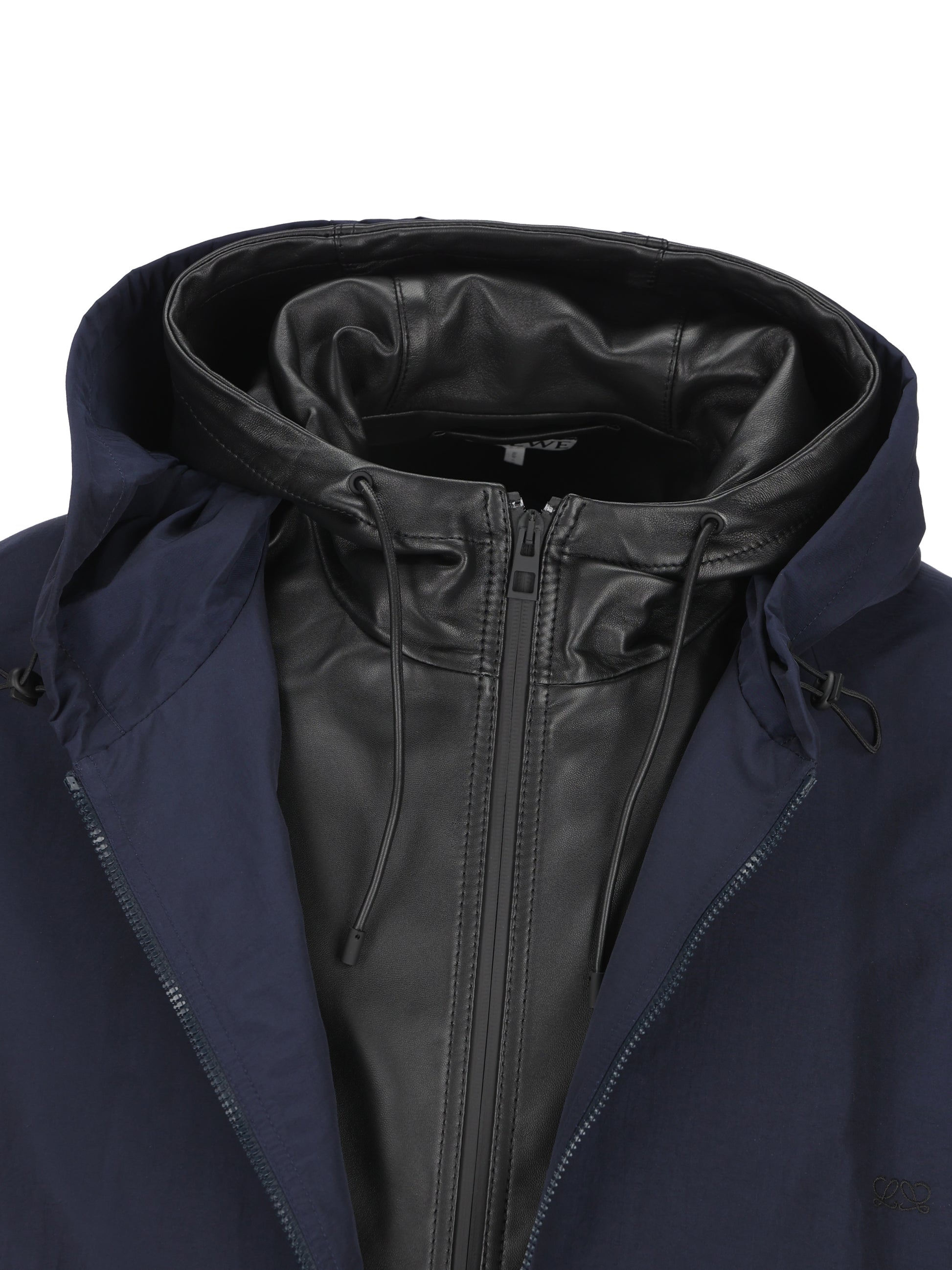 Giacca con cappuccio in tessuto di cotone tecnico H526Y02X66 5938 LOEWE 