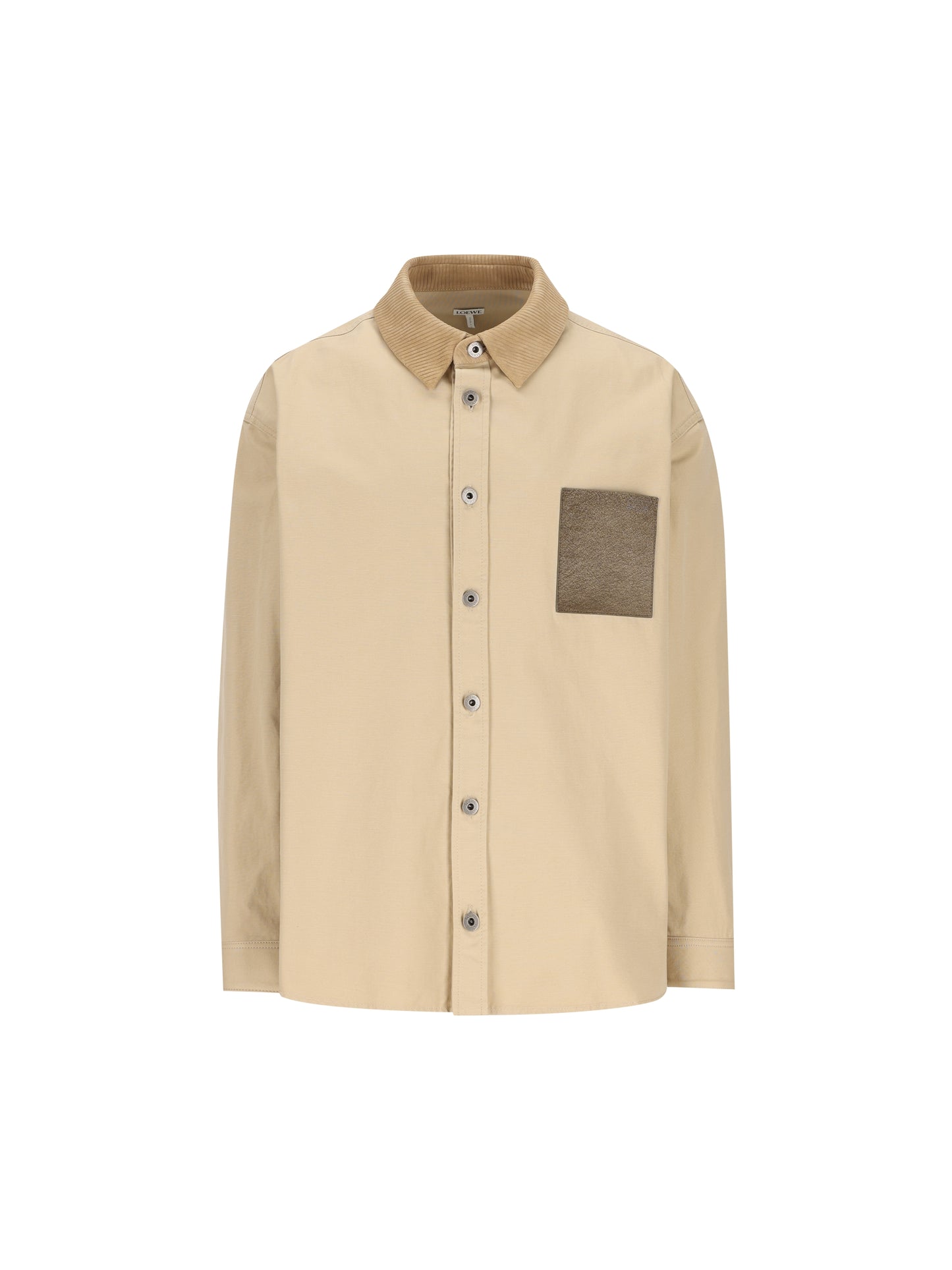 Giacca-camicia In tela di cotone. H526Y05WHC 2140 LOEWE 