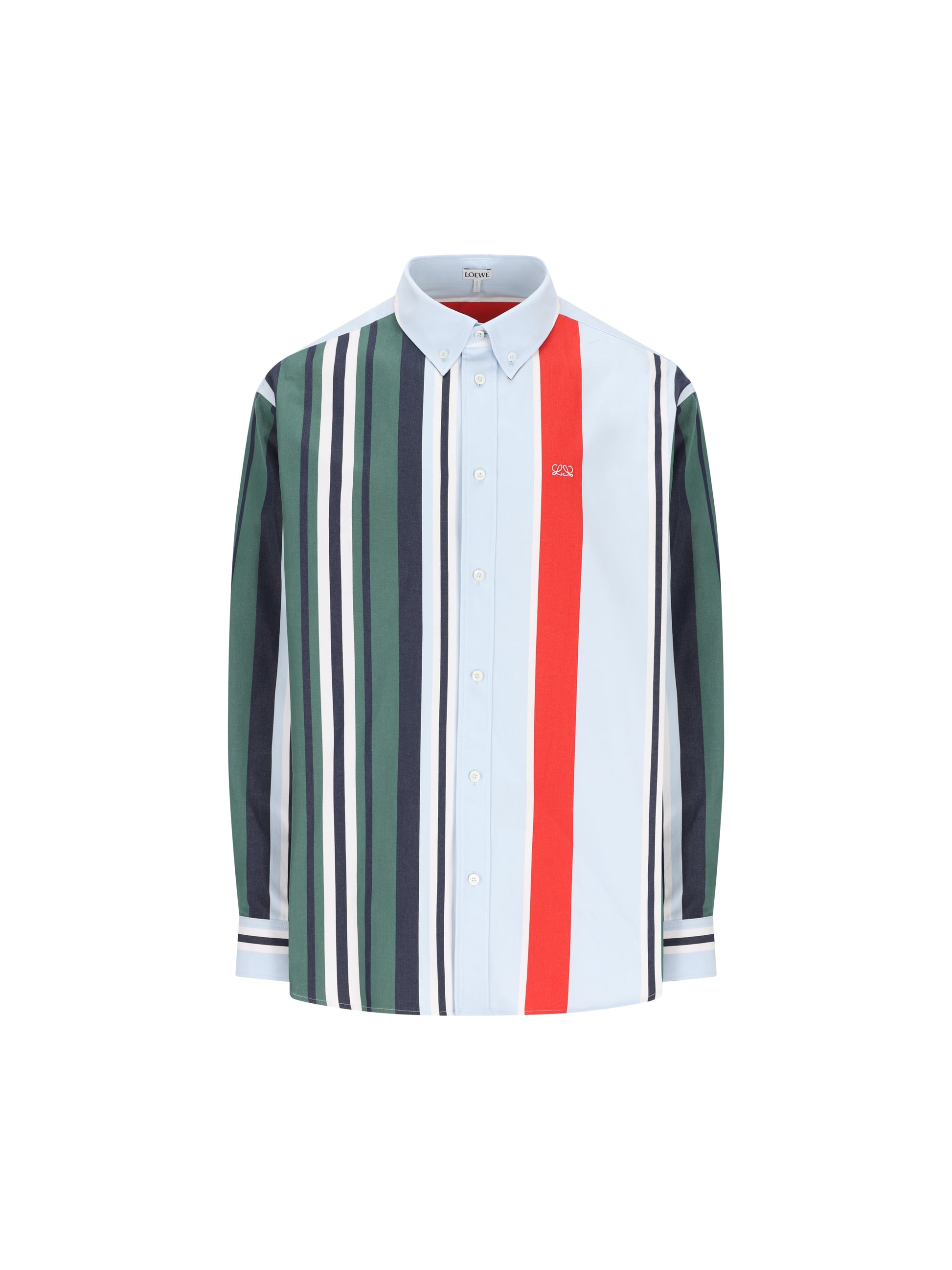 Camicia in twill di cotone. H526Y05WHN 4985 LOEWE 