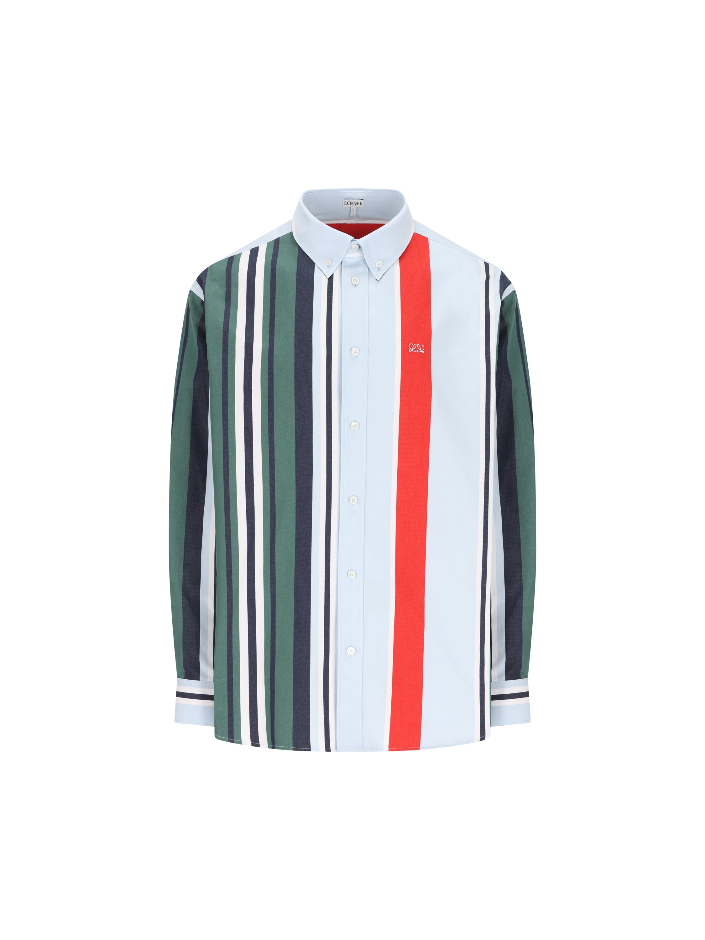 Camicia in twill di cotone. H526Y05WHN 4985 LOEWE 