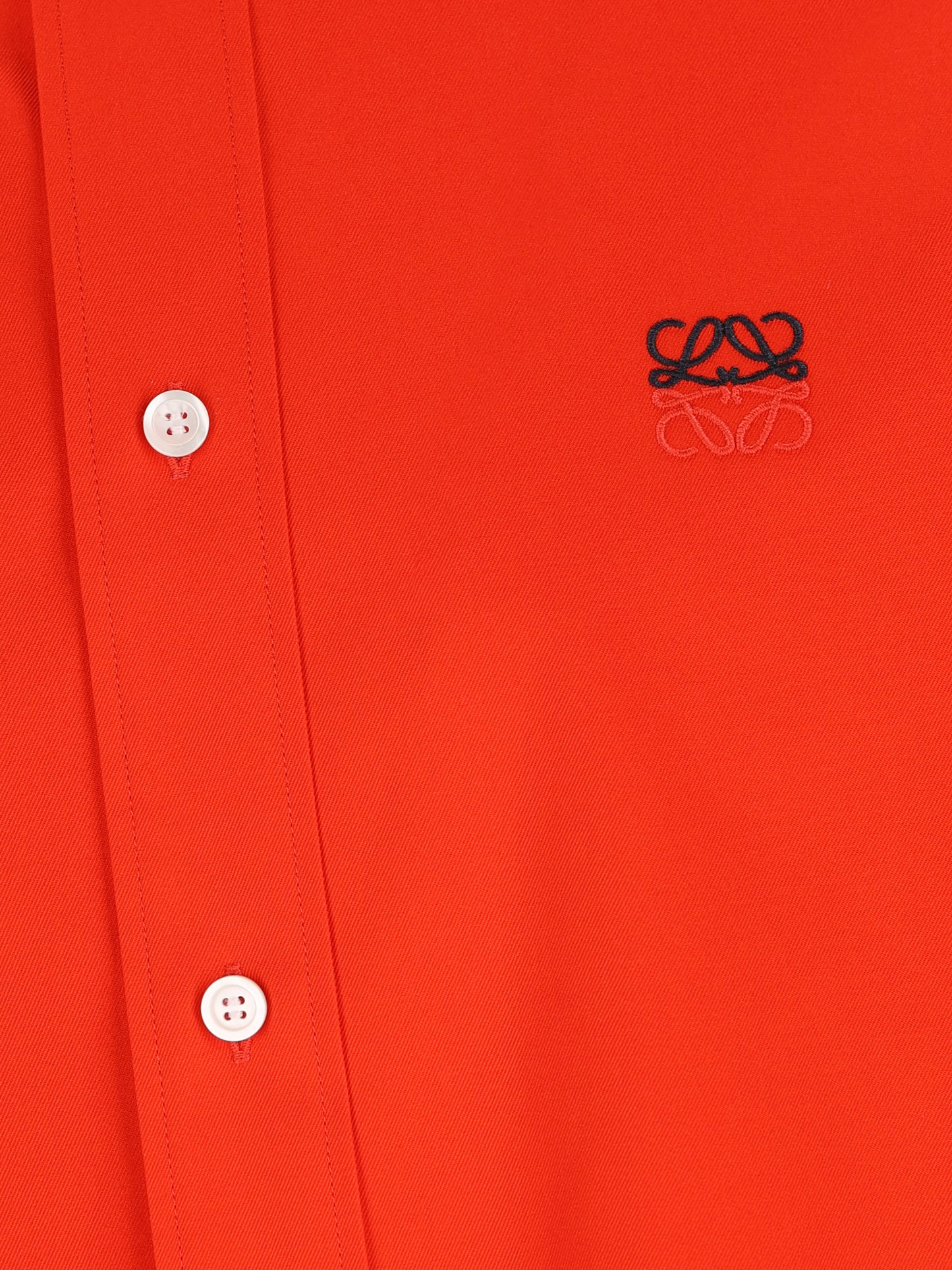 Camicia in twill di cotone. H526Y05WHO 7100 LOEWE 