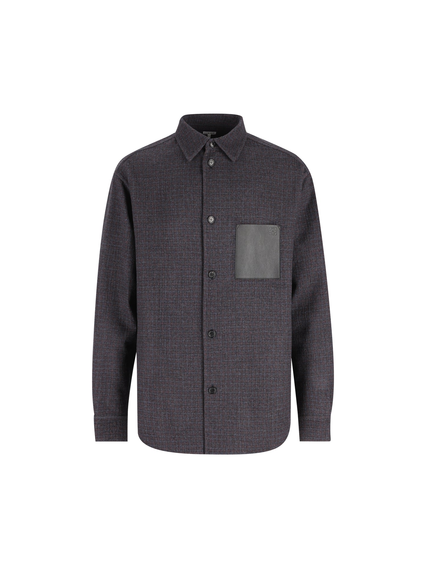 Giacca-camicia Loewe in misto lana e seta H526Y05WI5 5190 LOEWE 