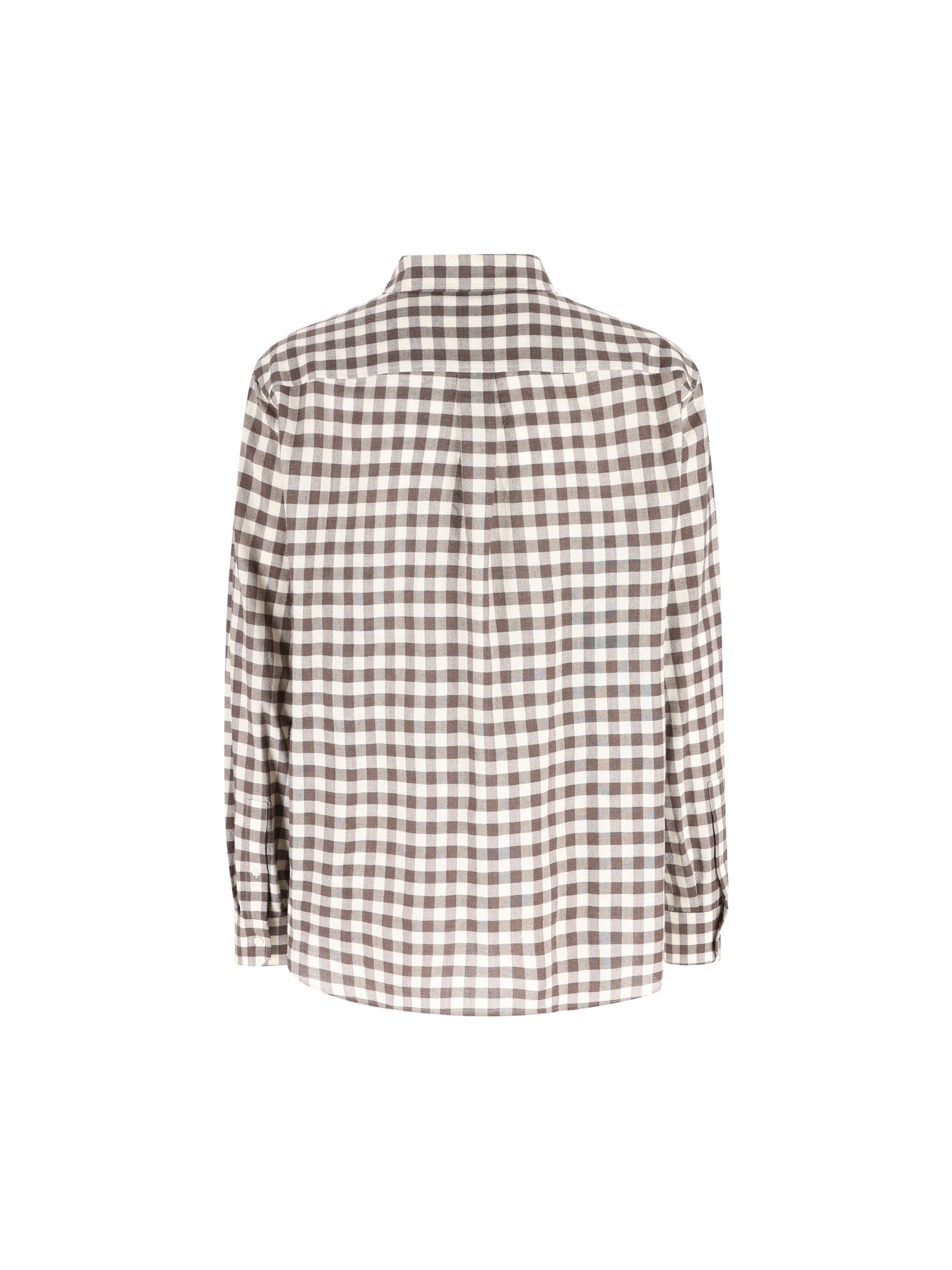 Camicia in flanella di misto lana e cotone H526Y05WJB 9990 LOEWE 