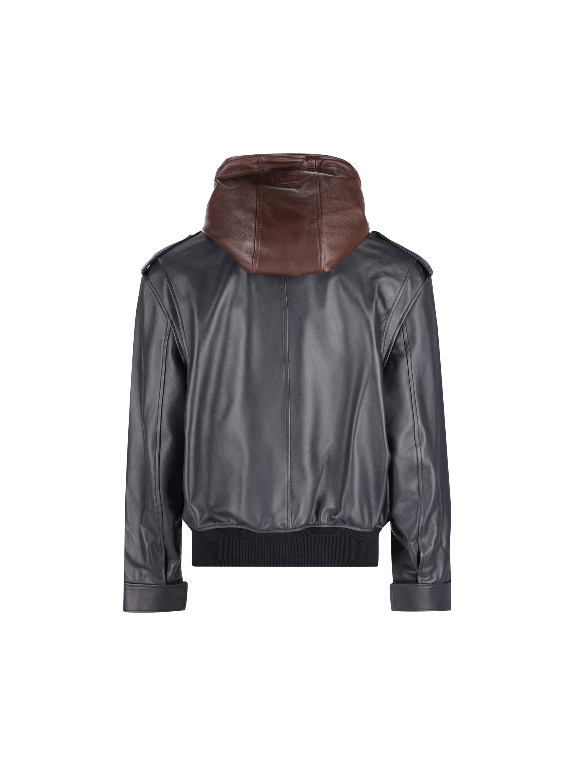 Giacca con cappuccio in nappa di agnello H526Y34LBR 5110 LOEWE 