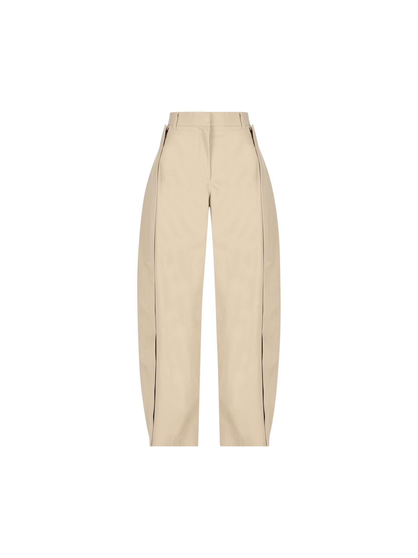 Pantaloni in gabardine di cotone e seta. S359Y04XJ9 2140 LOEWE 