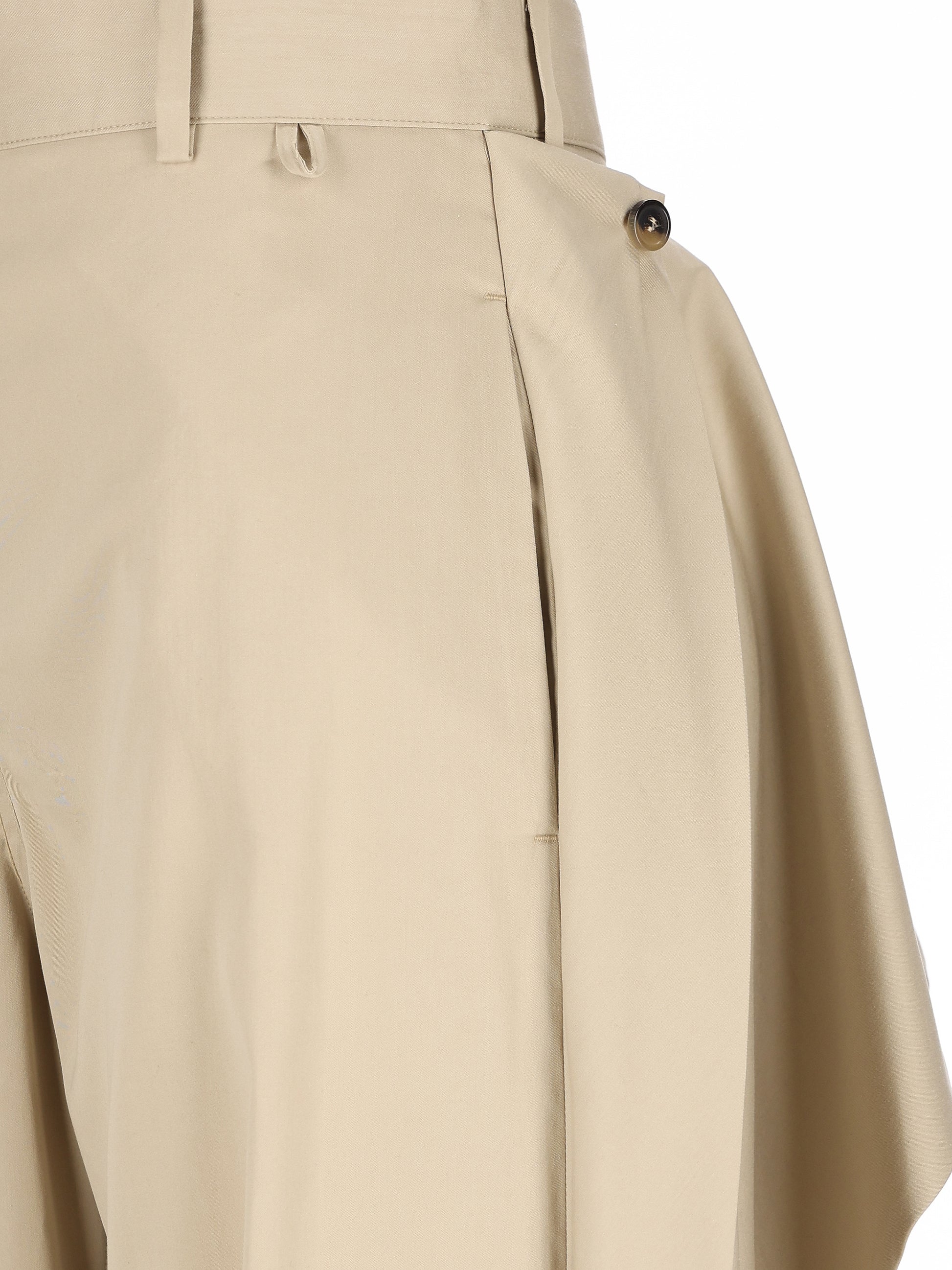 Pantaloni in gabardine di cotone e seta. S359Y04XJ9 2140 LOEWE 