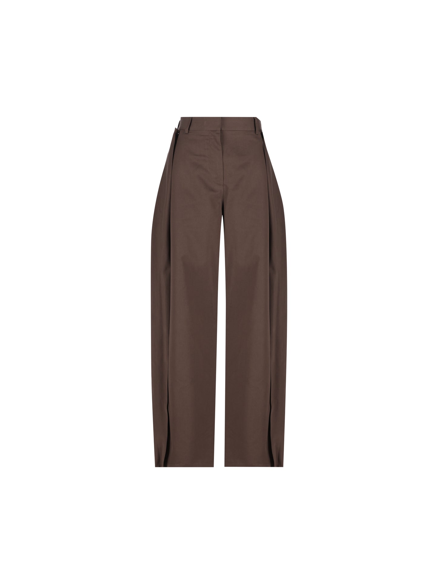 Pantaloni in gabardine di cotone e seta. S359Y04XJ9 3100 LOEWE 