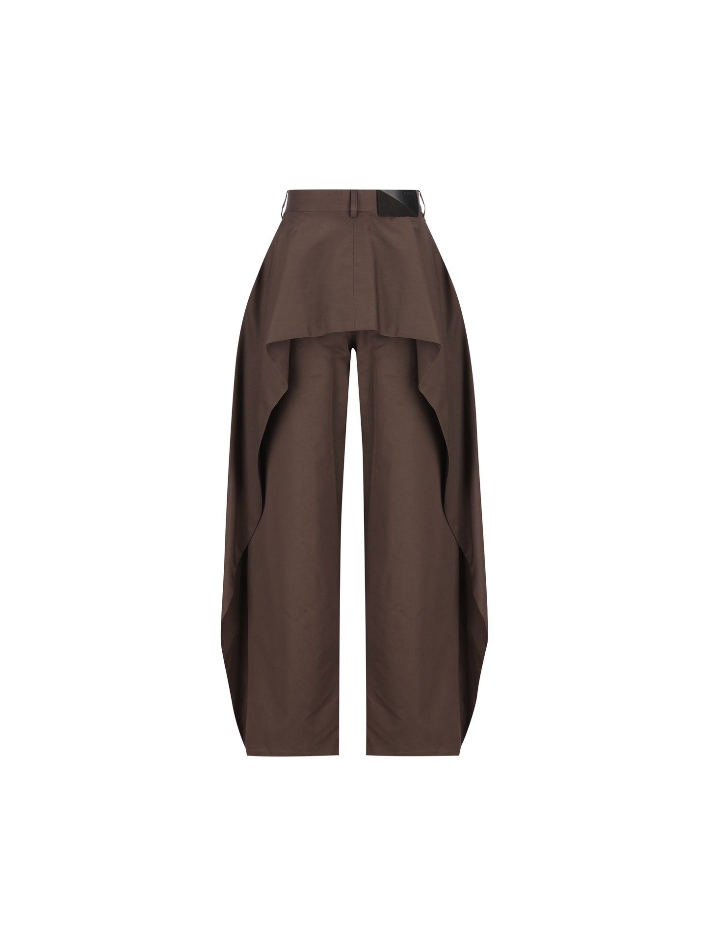Pantaloni in gabardine di cotone e seta. S359Y04XJ9 3100 LOEWE 