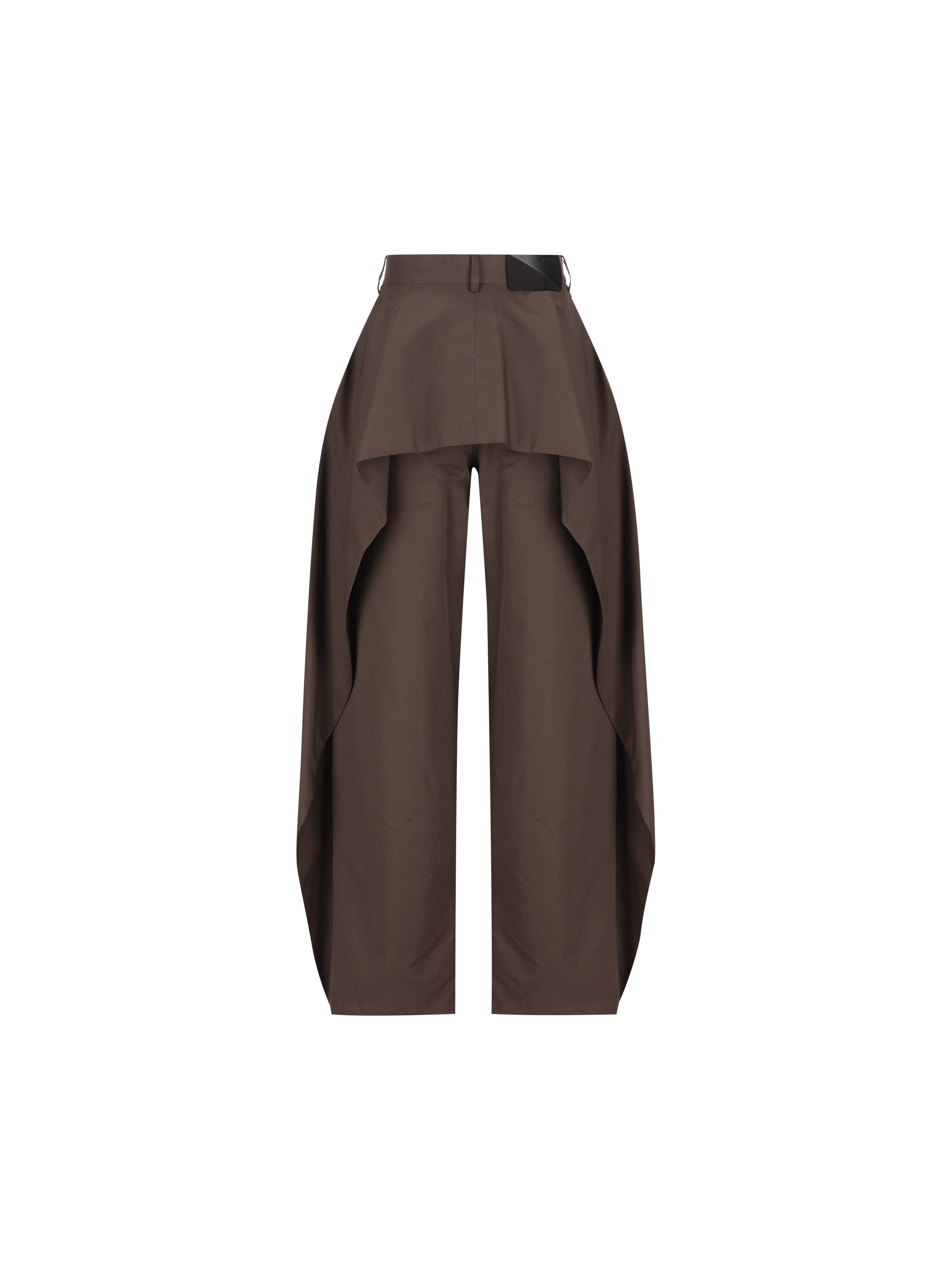 Pantaloni in gabardine di cotone e seta. S359Y04XJ9 3100 LOEWE 