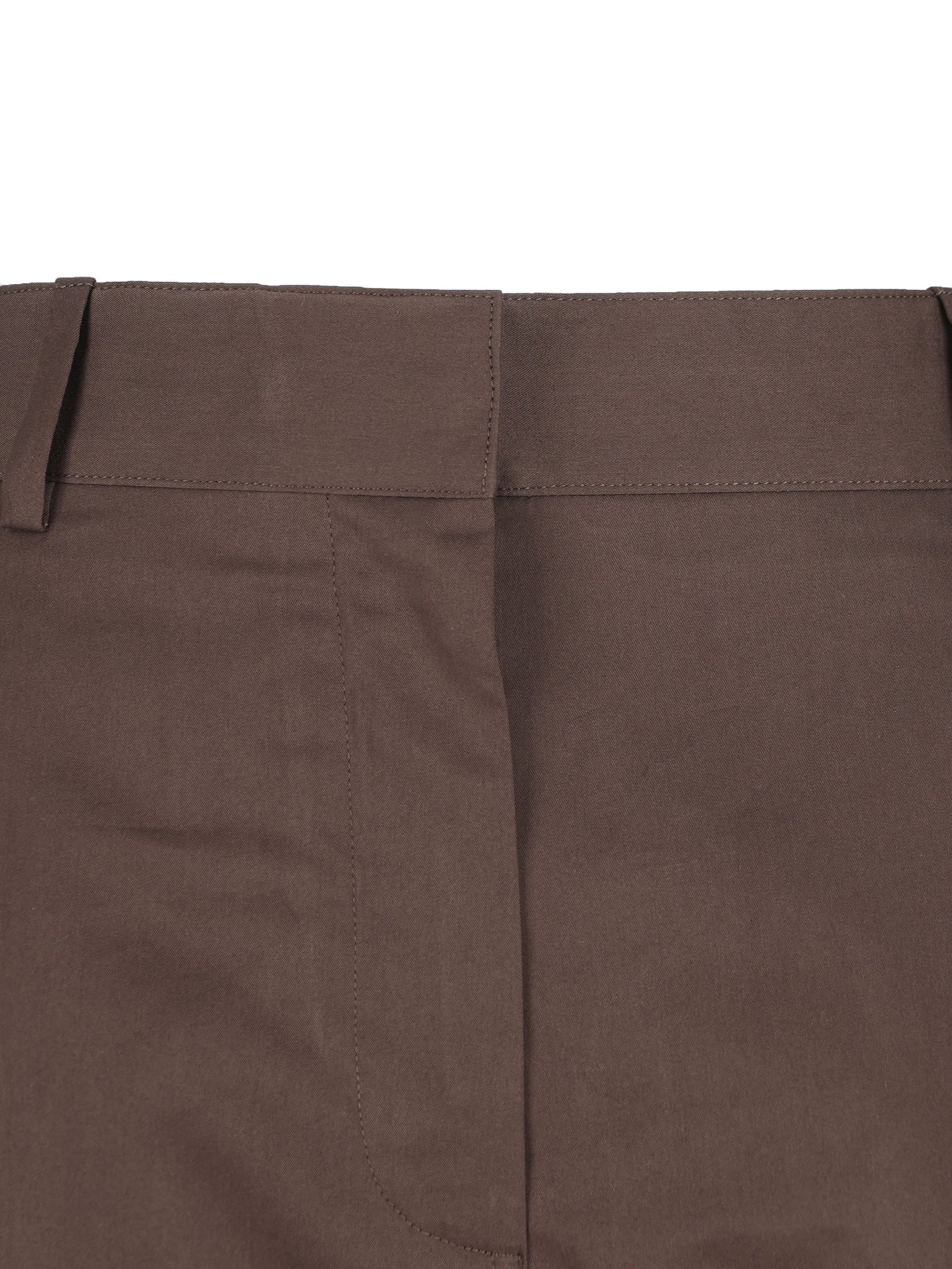 Pantaloni in gabardine di cotone e seta. S359Y04XJ9 3100 LOEWE 