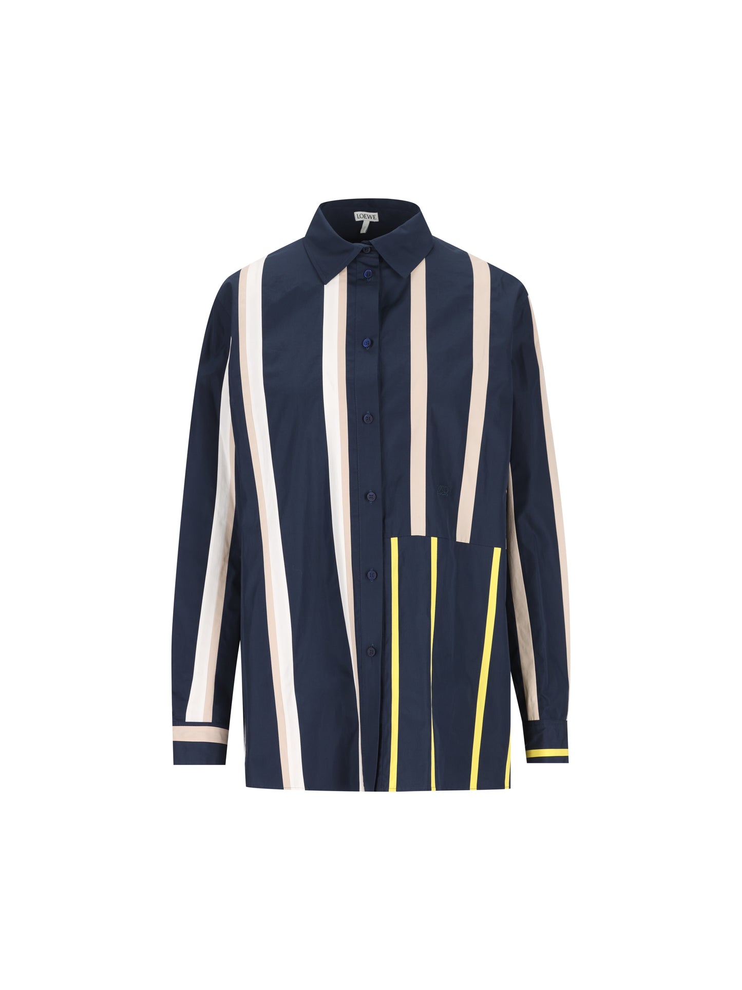 Camicia in popeline di cotone S359Y05XGI 9990 LOEWE 