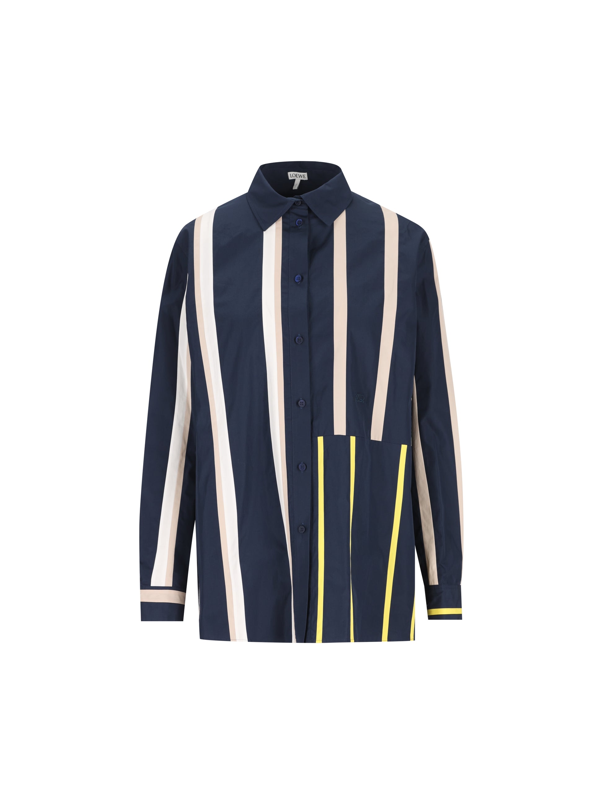 Camicia in popeline di cotone S359Y05XGI 9990 LOEWE 