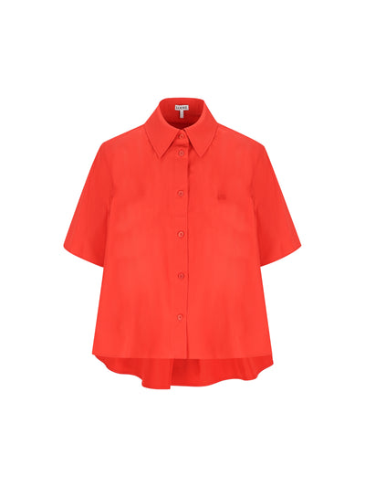Camicia in popeline di cotone S359Y05XI5 7100 LOEWE 
