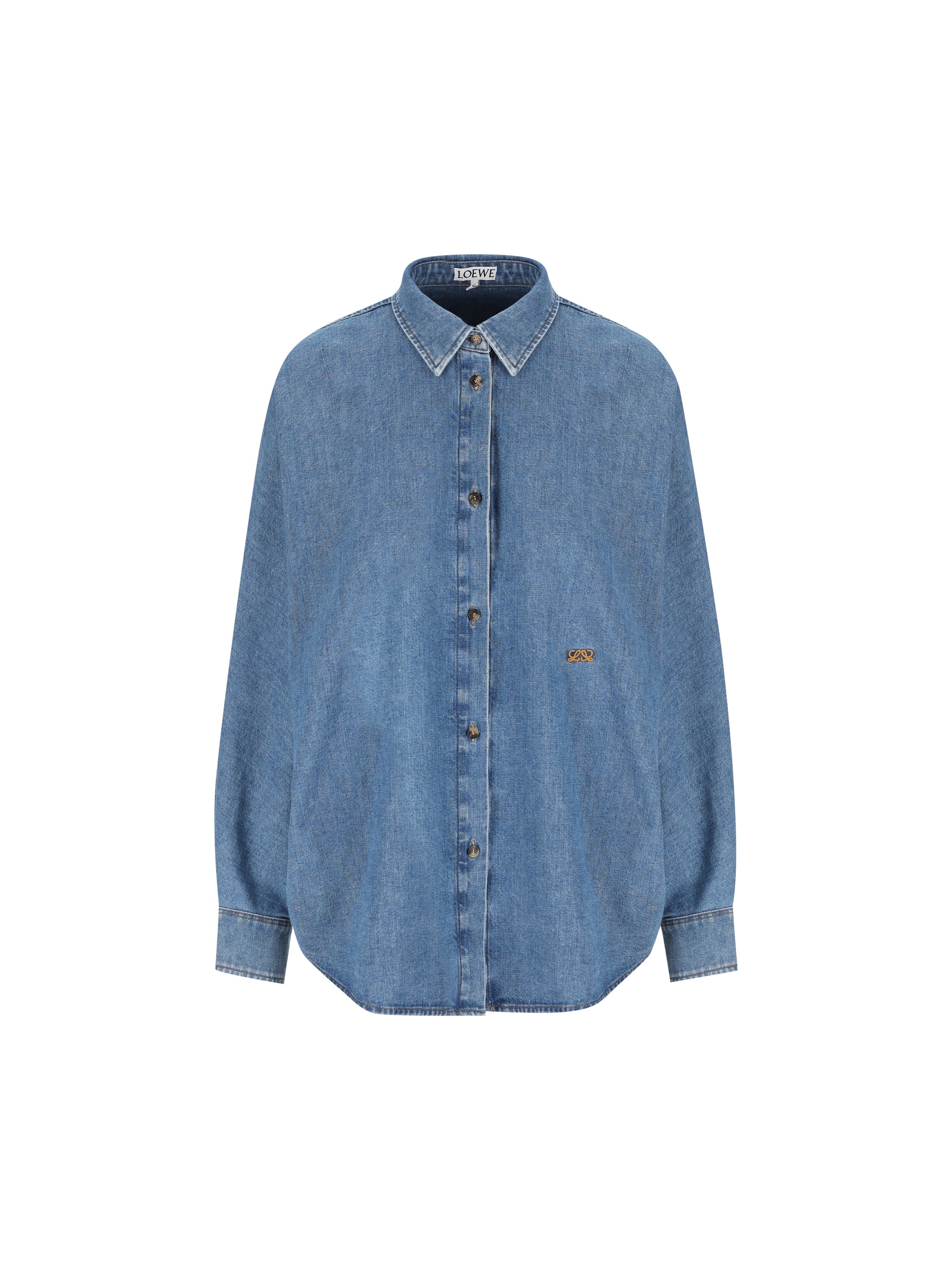 Camicia in leggero denim di cotone. S359Y1DX28 5140 LOEWE 