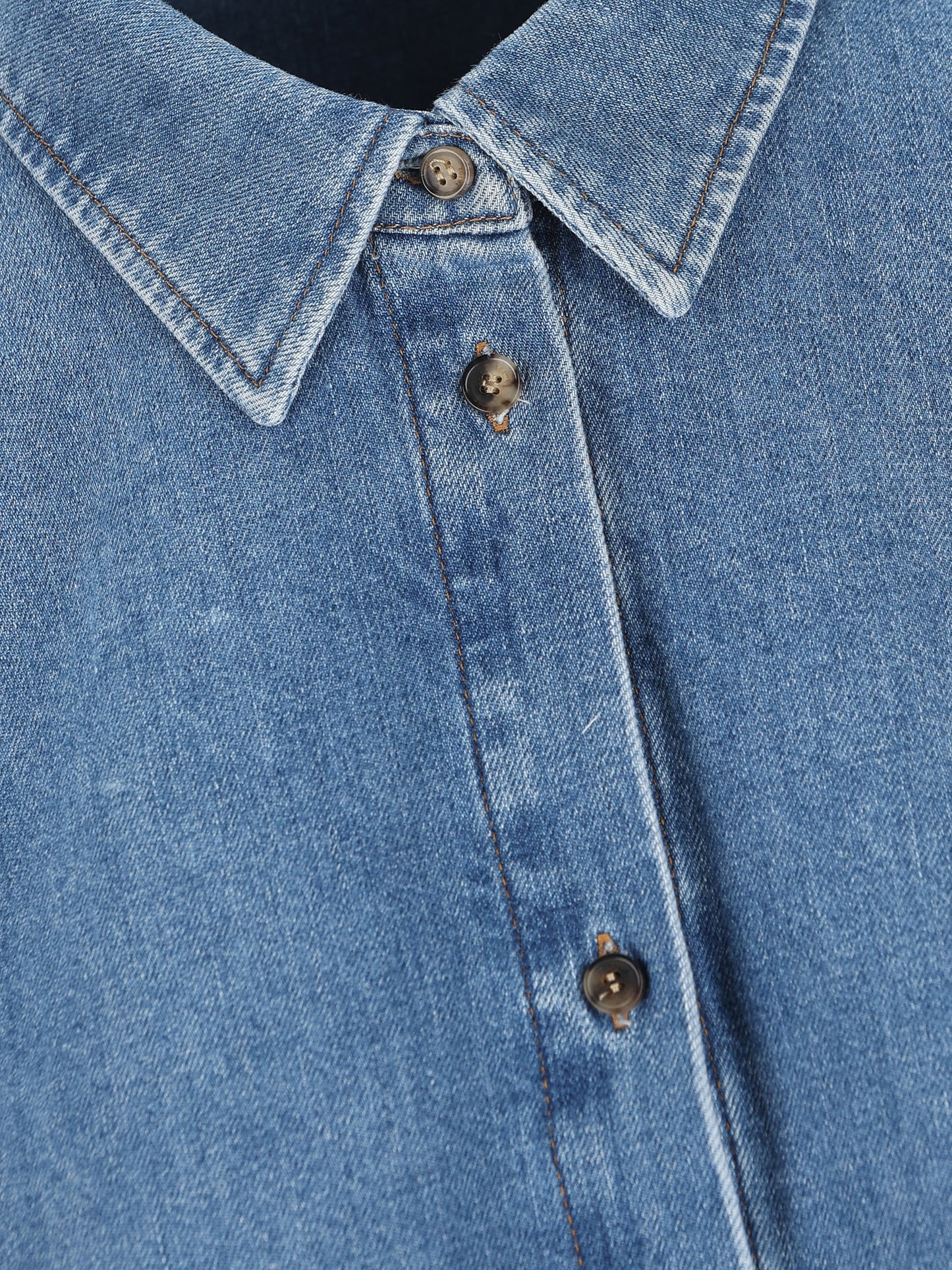 Camicia in leggero denim di cotone. S359Y1DX28 5140 LOEWE 