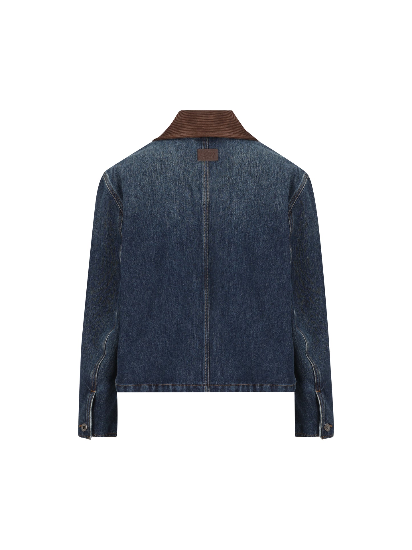 Parka in denim di cotone S359Y50XAK 5120 LOEWE 