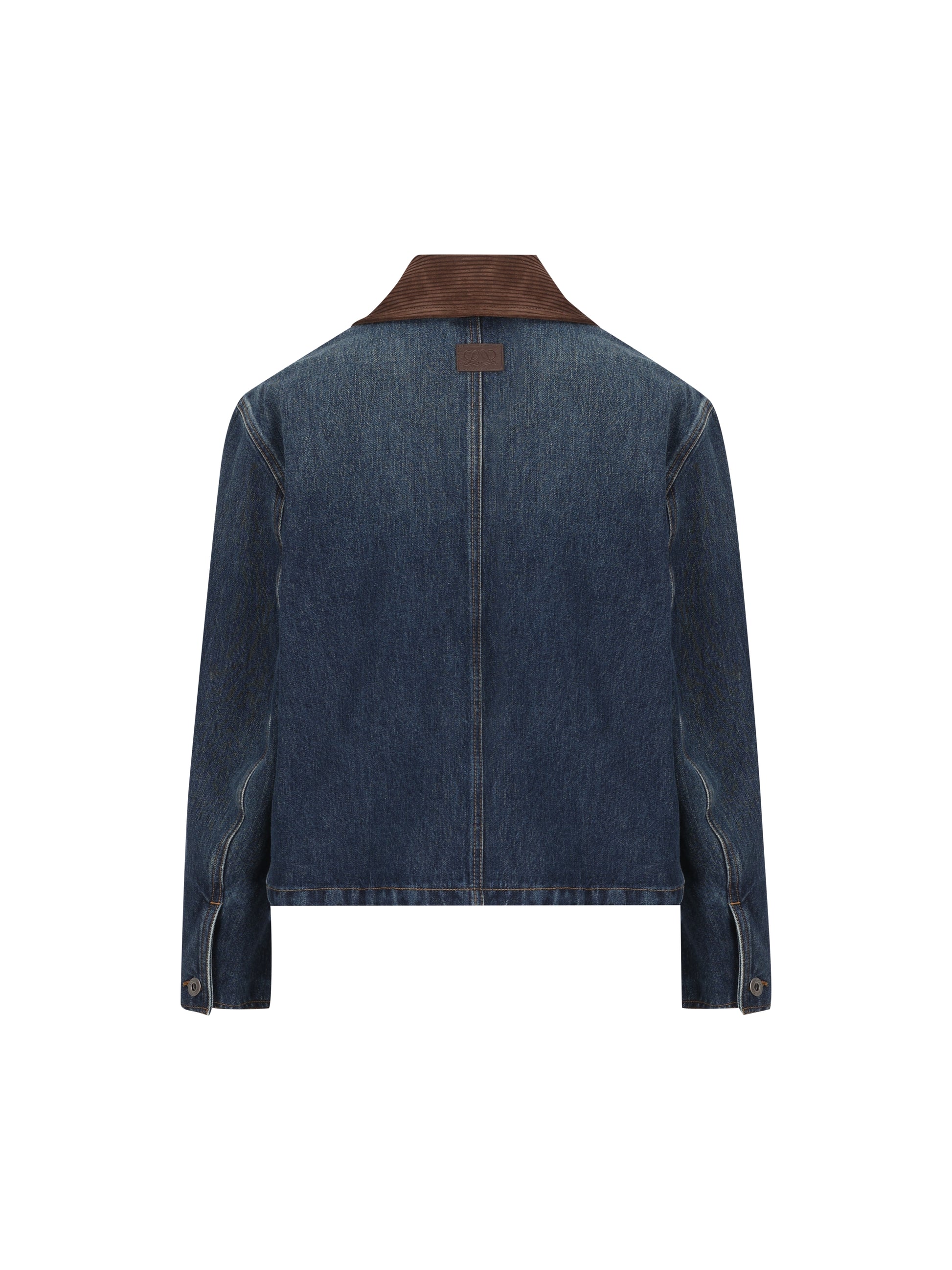 Parka in denim di cotone S359Y50XAK 5120 LOEWE 