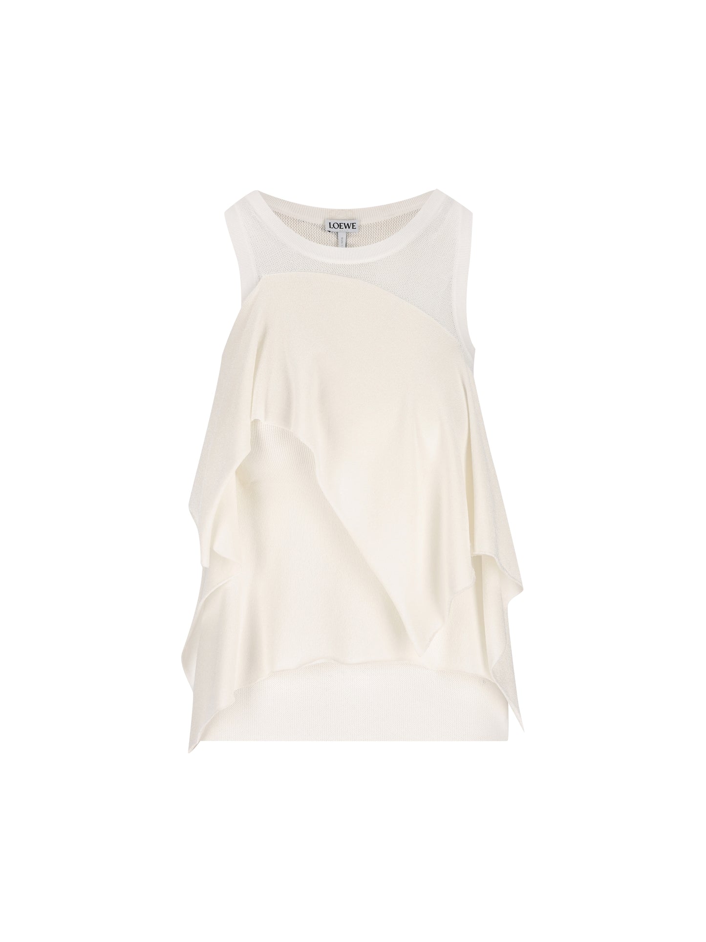 Top in leggero misto viscosa a coste. S359Y55K75 2100 LOEWE 
