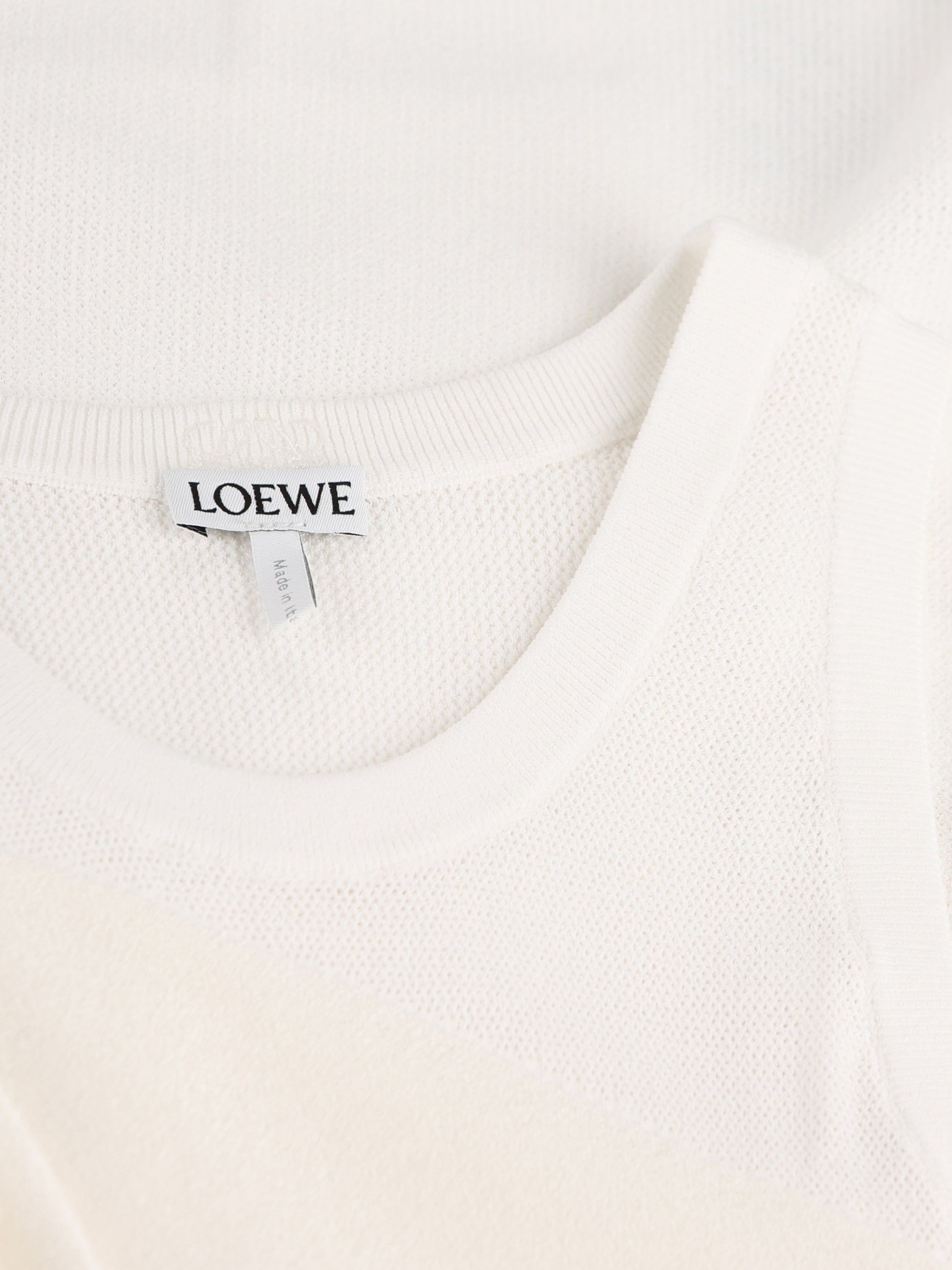 Top in leggero misto viscosa a coste. S359Y55K75 2100 LOEWE 