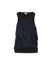 Top in leggero misto viscosa a coste. S359Y55K75 5938 LOEWE 