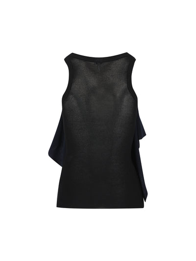 Top in leggero misto viscosa a coste. S359Y55K75 5938 LOEWE 