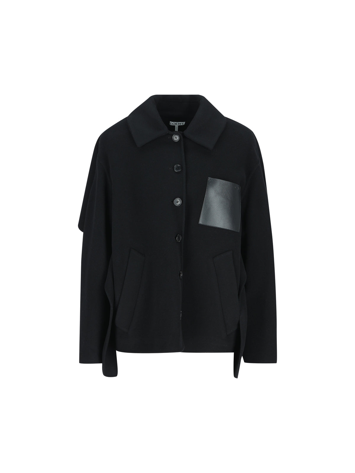 Cappotto in lana double face e cashmere di peso medio S540Y03XCB 1100 LOEWE 