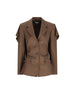 Giacca realizzata in lana. S540Y03XCC 3100 LOEWE 