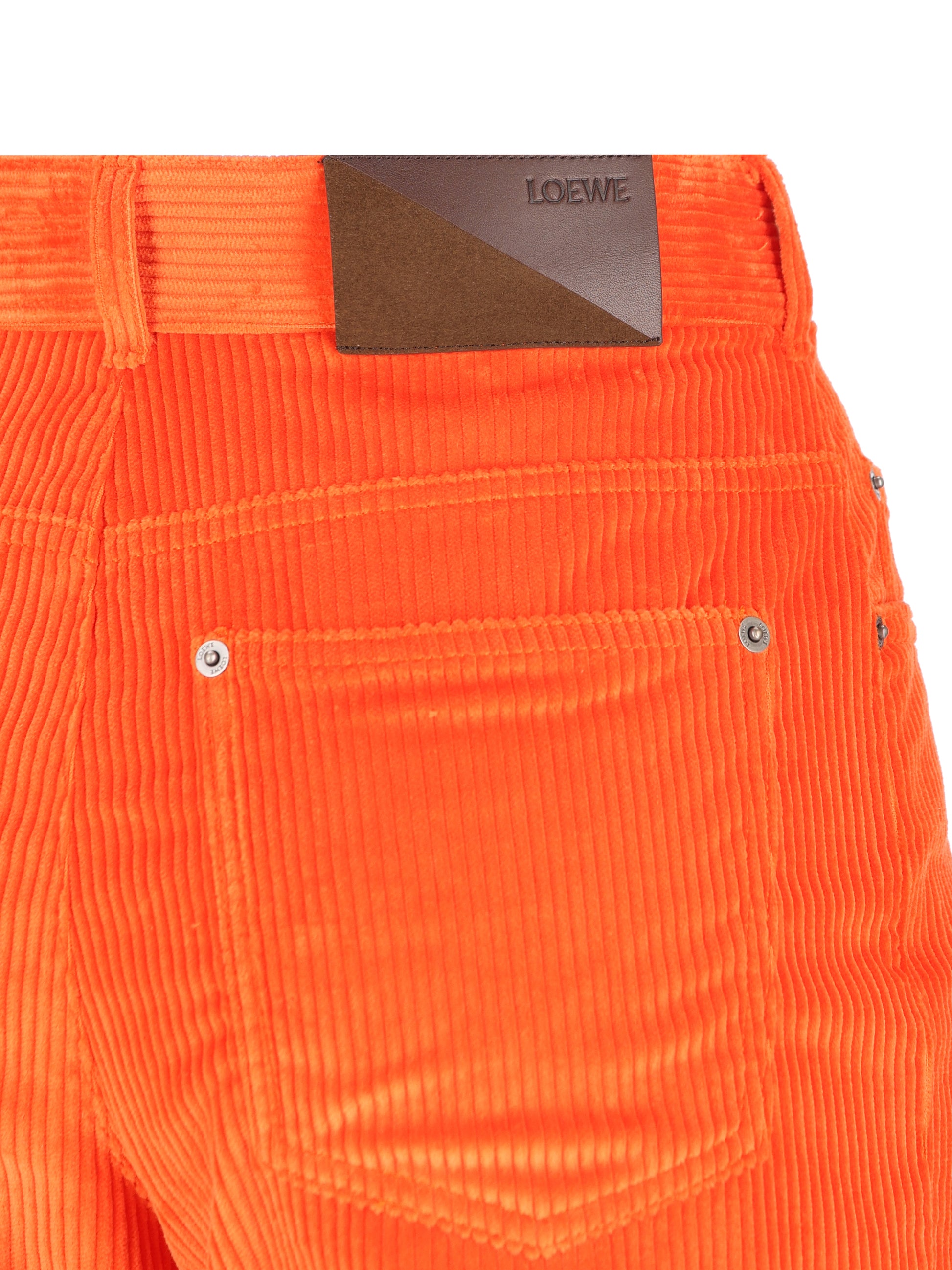 Pantaloni realizzati in cotone. S540Y04XOJ 9100 LOEWE 
