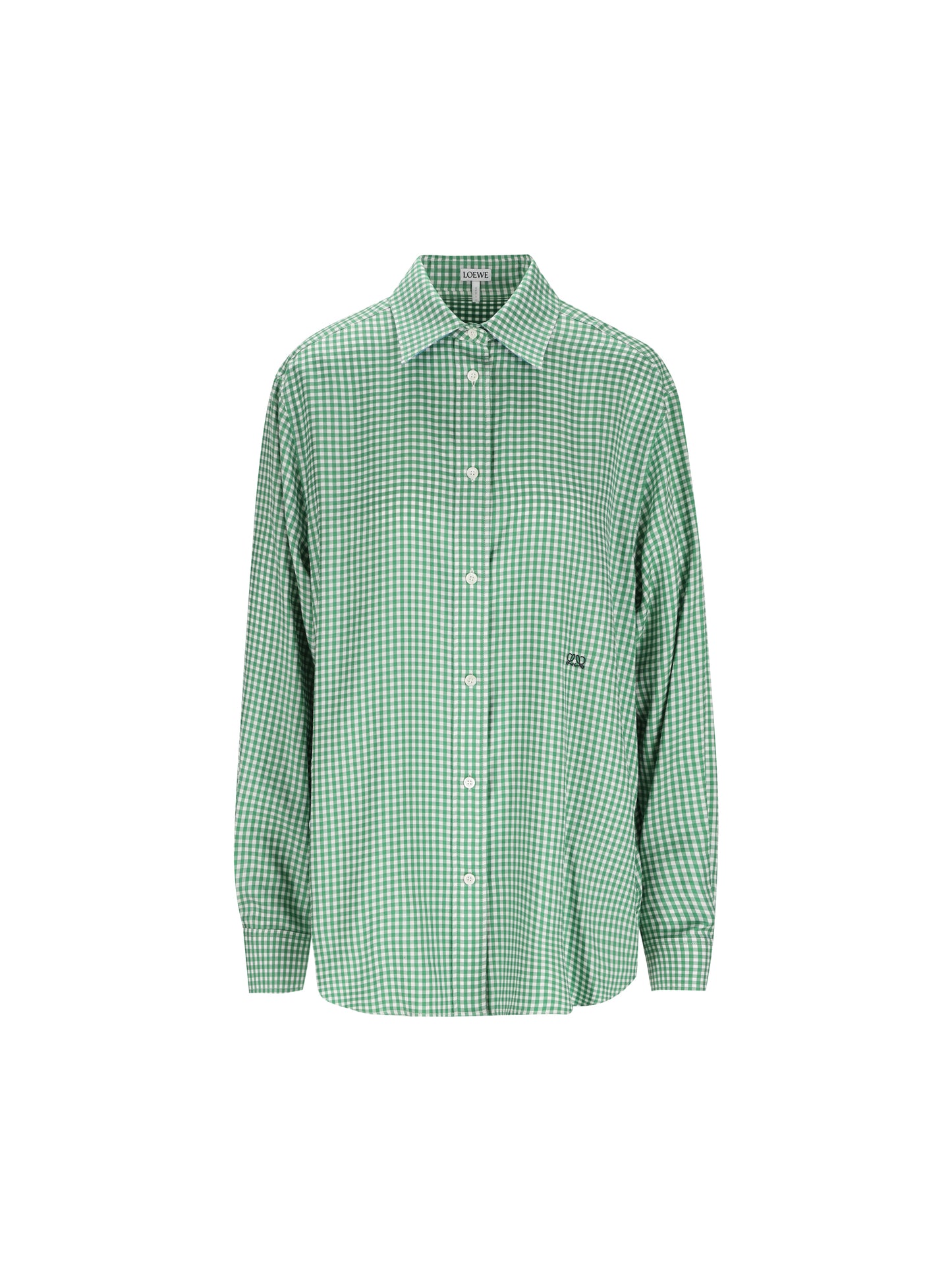 Camicia in leggero twill di seta S540Y05XE5 4102 LOEWE 