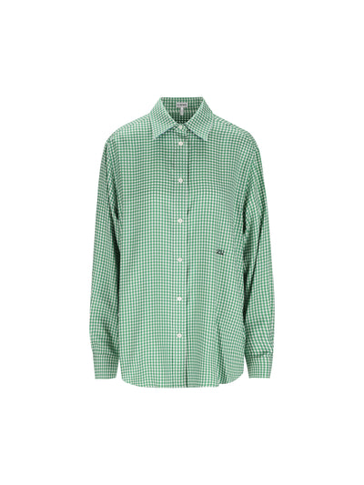 Camicia in leggero twill di seta S540Y05XE5 4102 LOEWE 