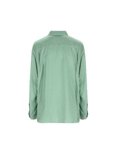 Camicia in leggero twill di seta S540Y05XE5 4102 LOEWE 