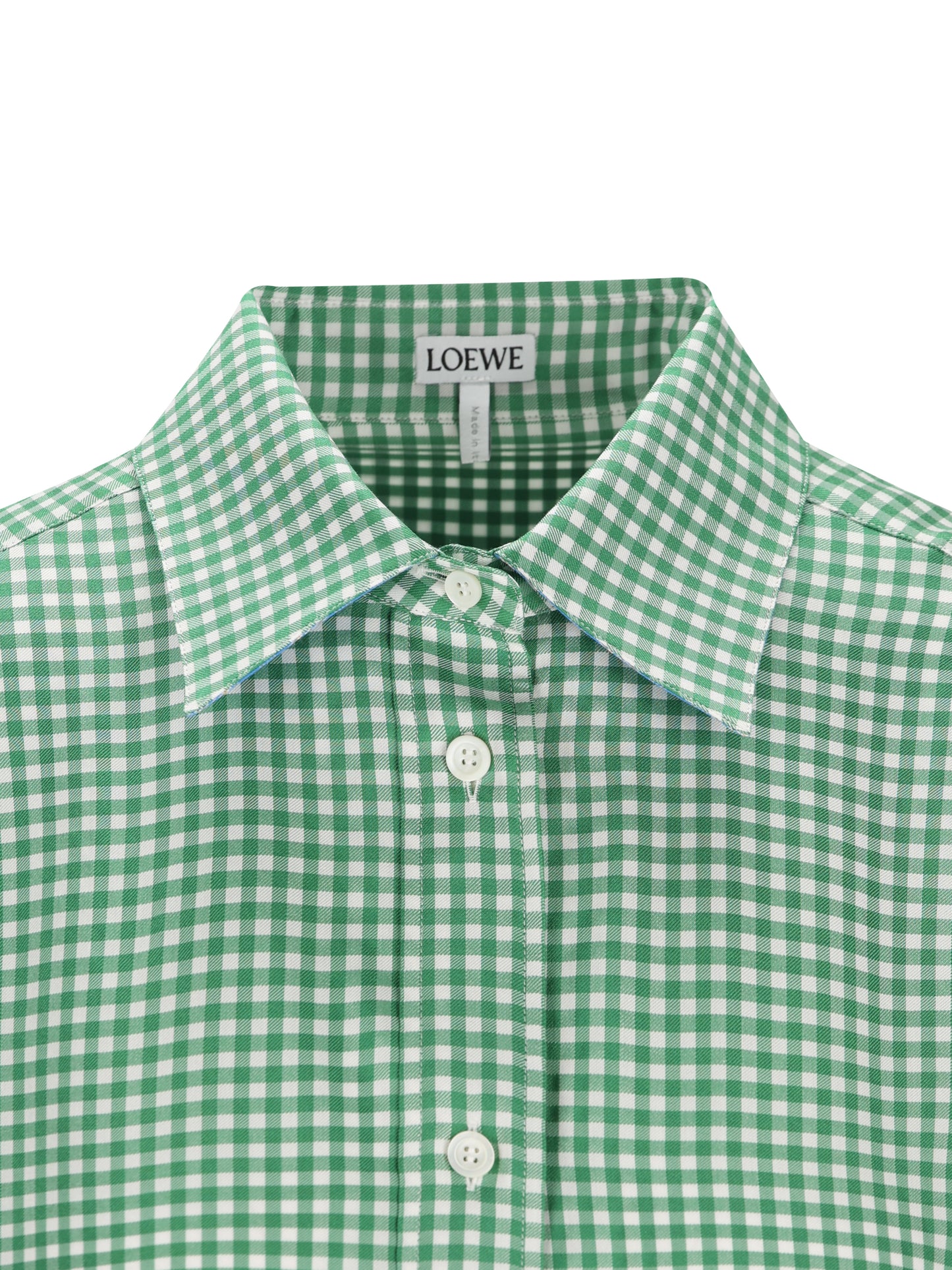 Camicia in leggero twill di seta S540Y05XE5 4102 LOEWE 