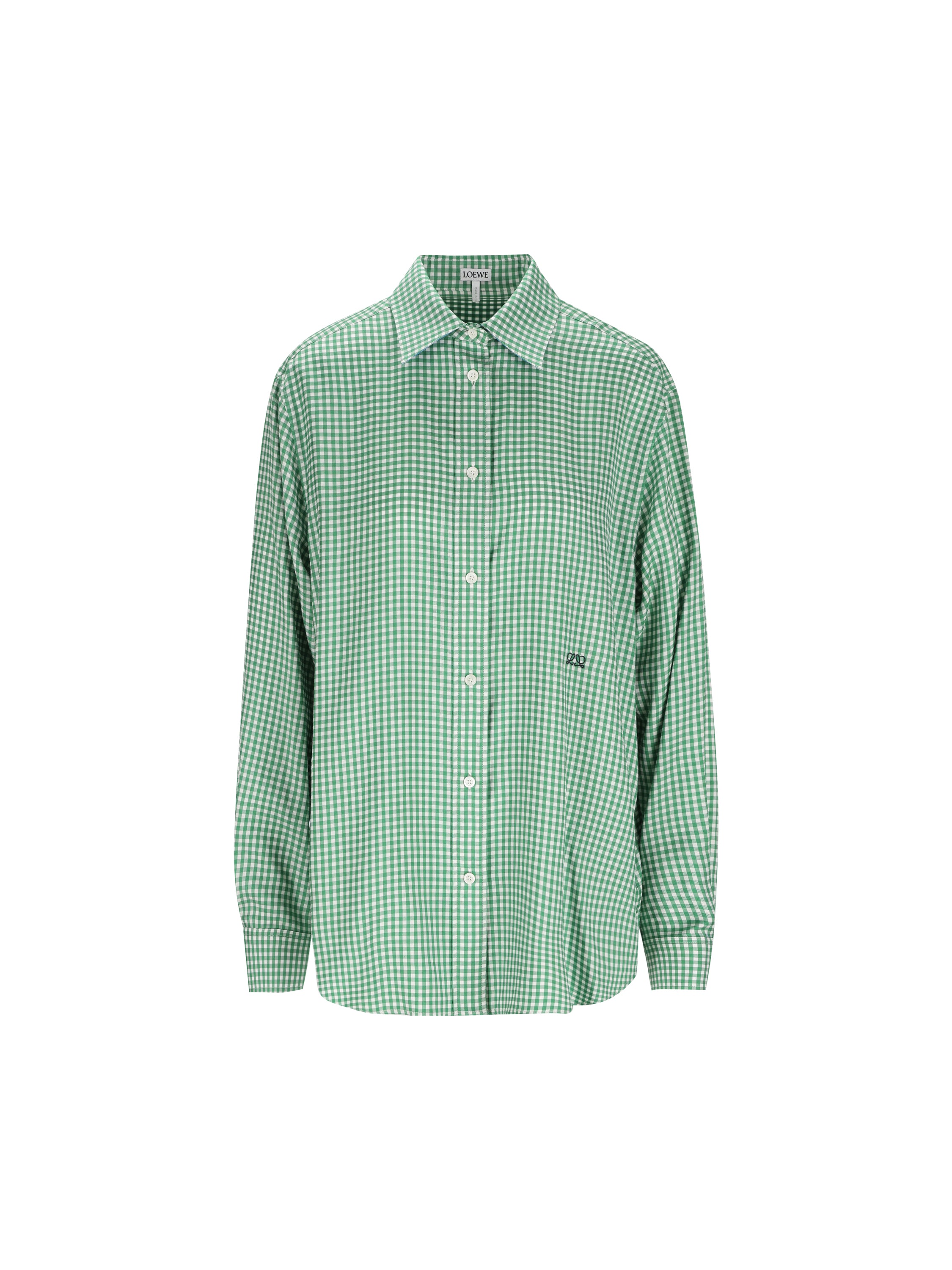 Camicia in leggero twill di seta S540Y05XE5 4102 LOEWE 