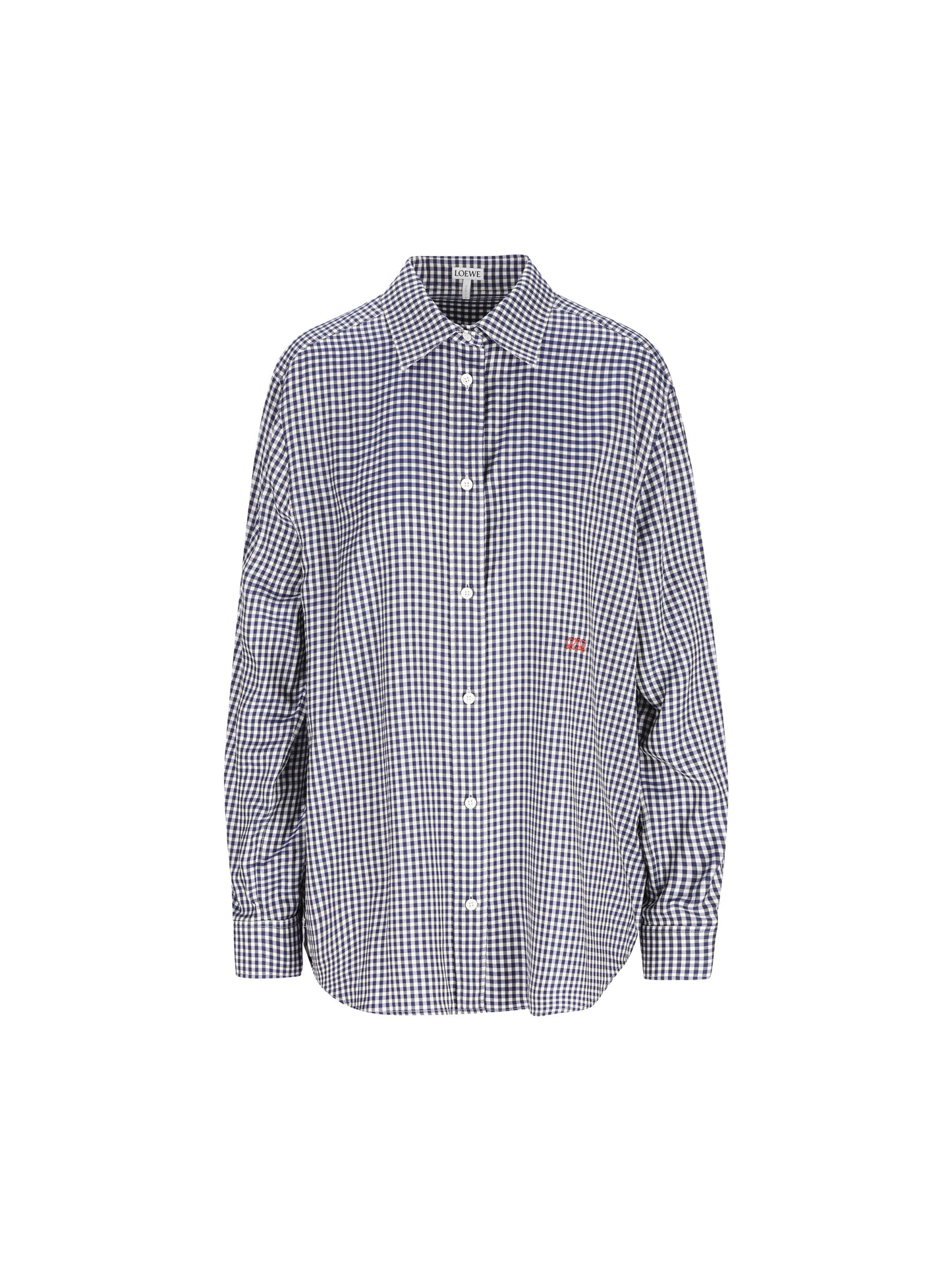 Camicia in leggero twill di seta S540Y05XE5 5102 LOEWE 