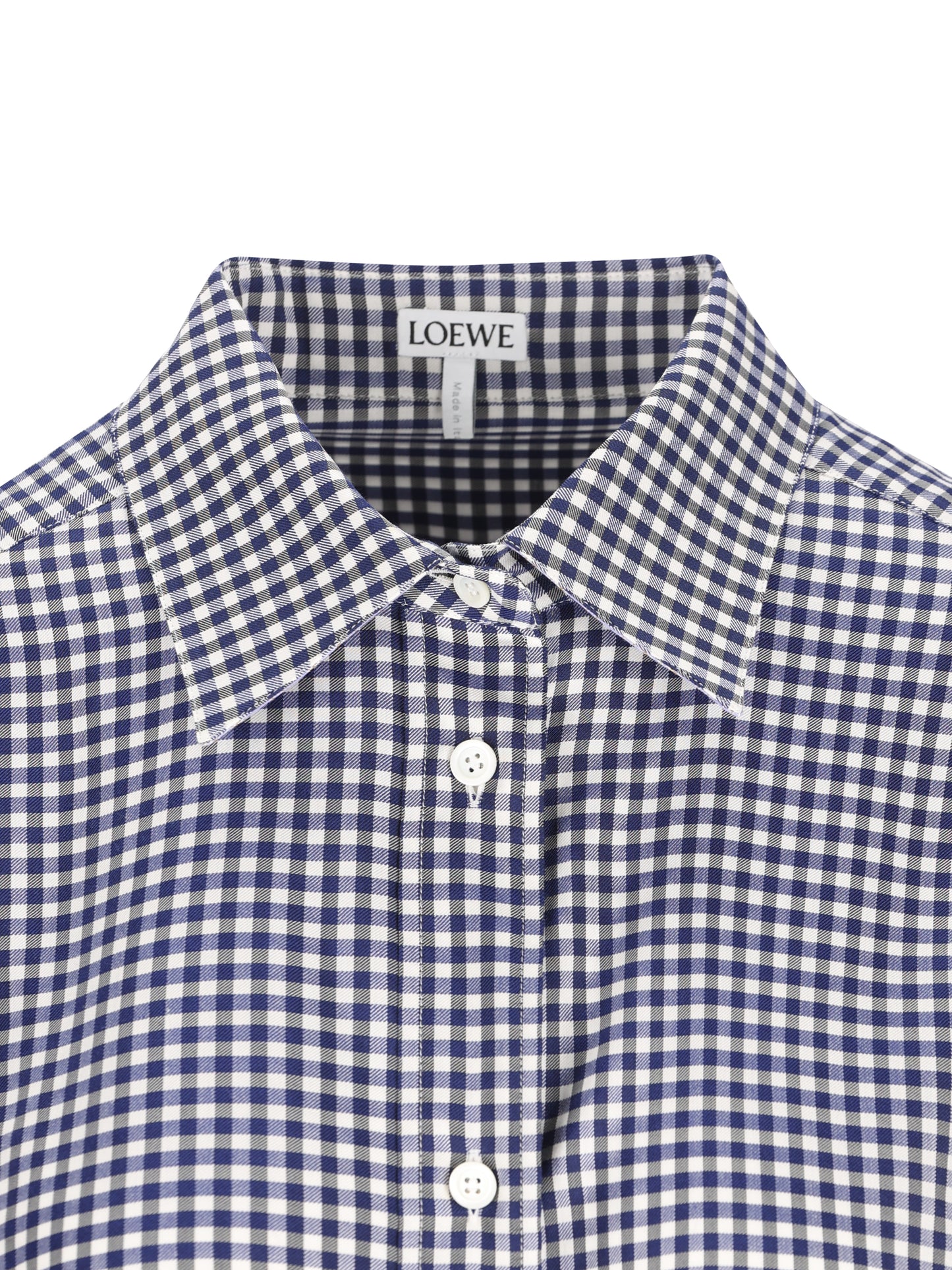 Camicia in leggero twill di seta S540Y05XE5 5102 LOEWE 